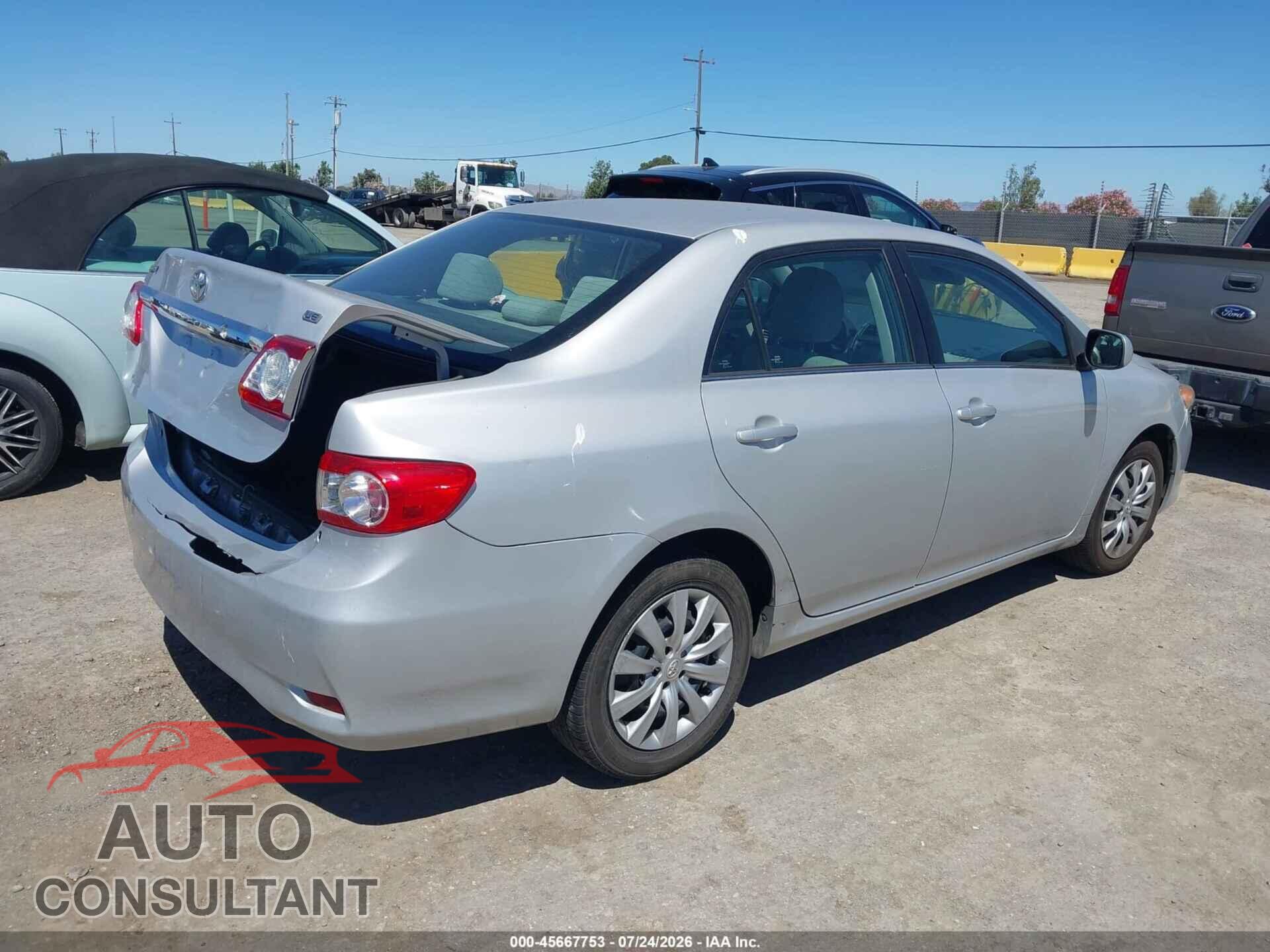 TOYOTA COROLLA 2013 - 2T1BU4EE1DC086830