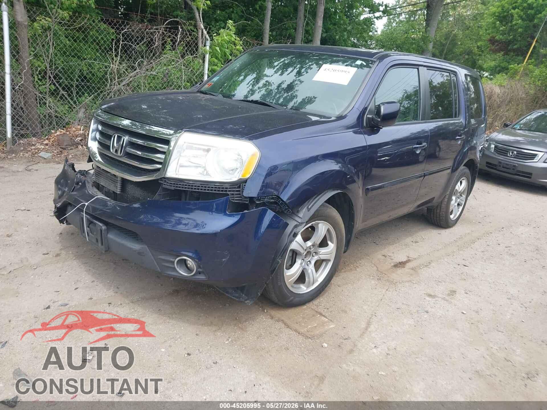 HONDA PILOT 2013 - 5FNYF4H59DB079247