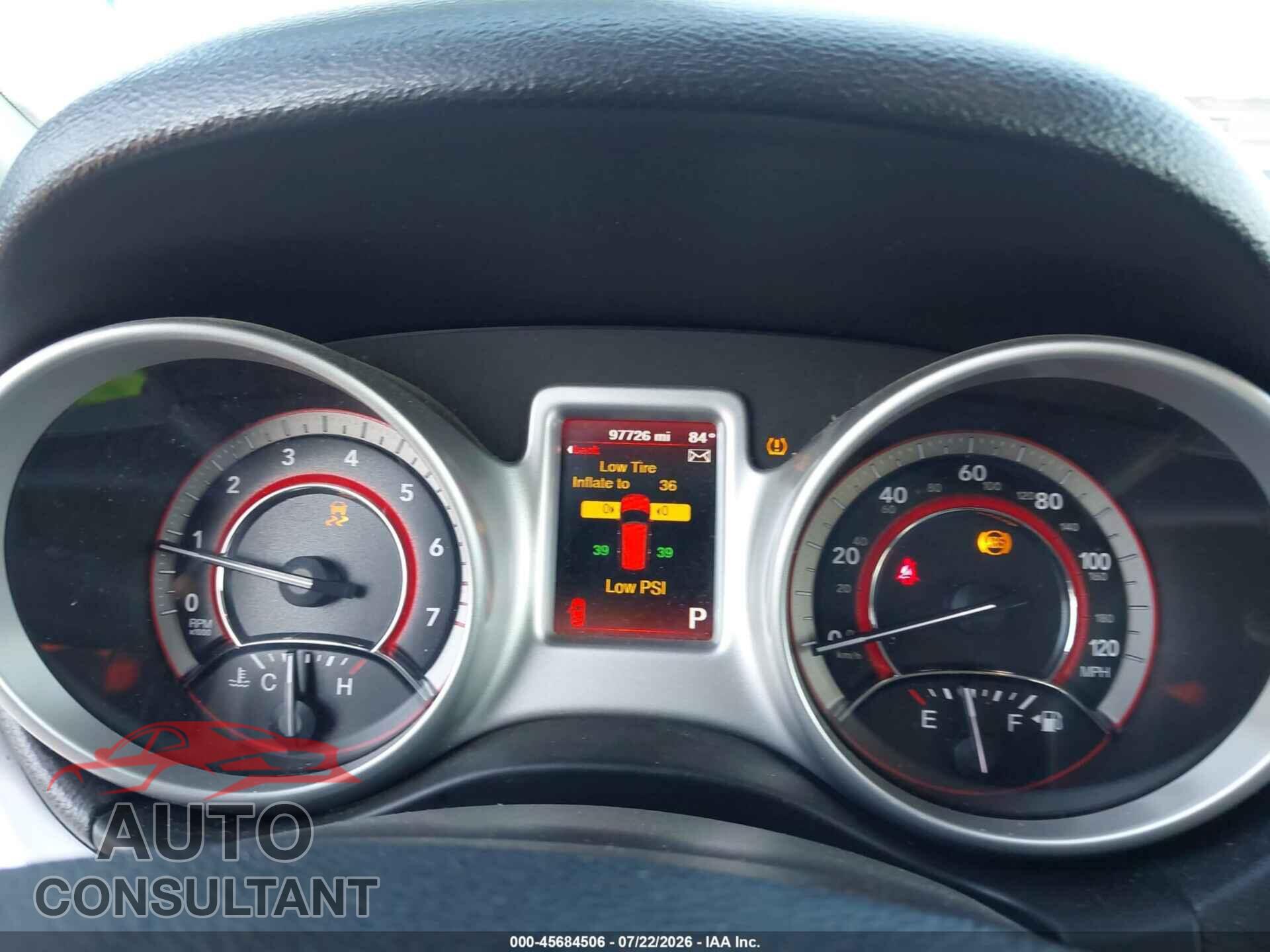 DODGE JOURNEY 2020 - 3C4PDCAB6LT201848