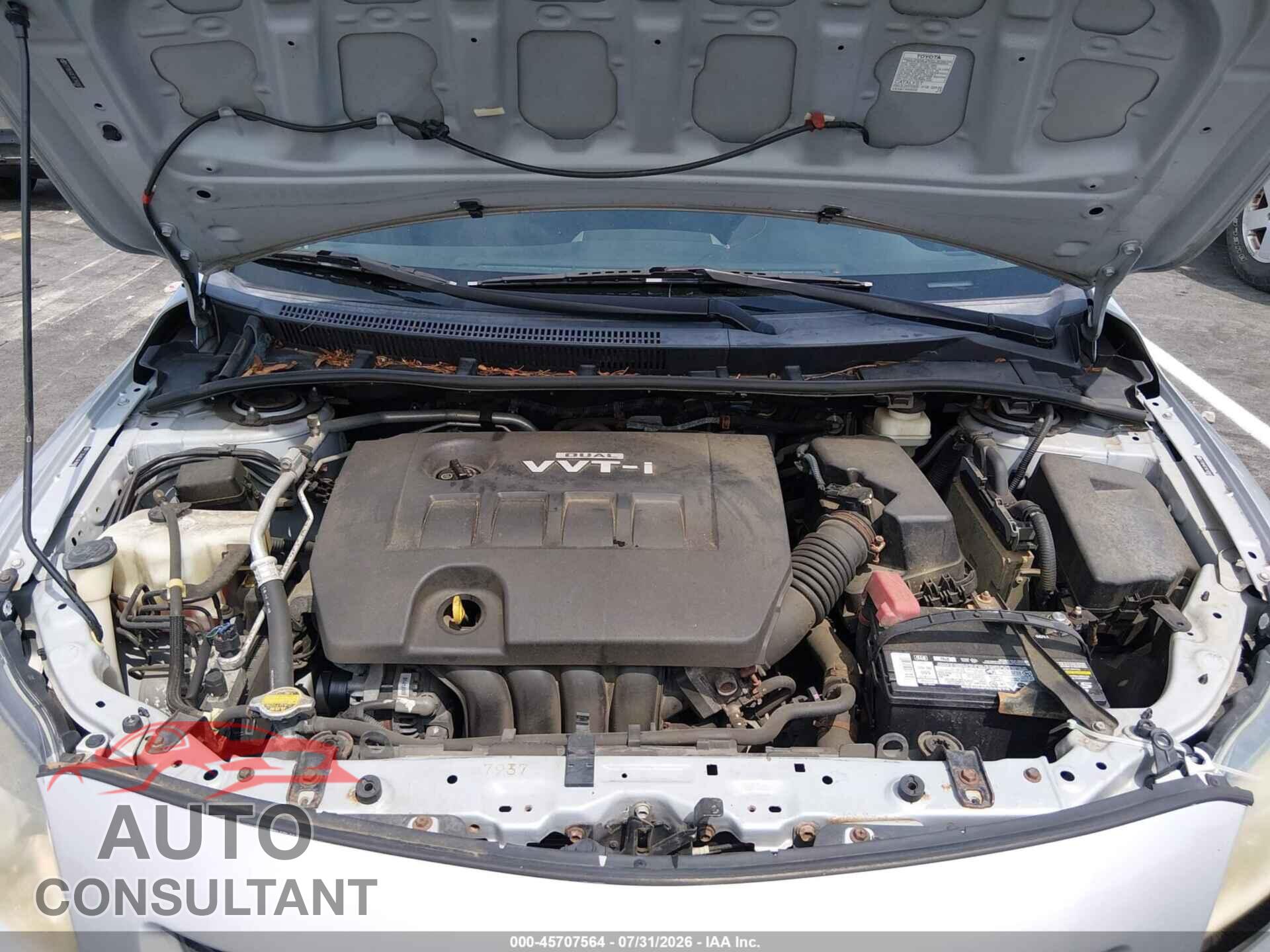 TOYOTA COROLLA 2009 - 2T1BU40E19C160083