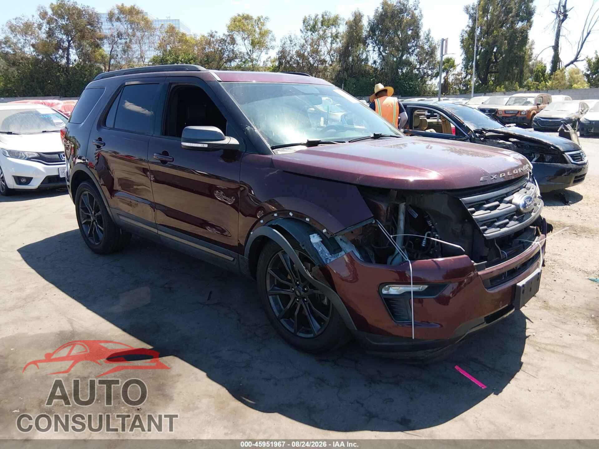 FORD EXPLORER 2018 - 1FM5K7D84JGB89796