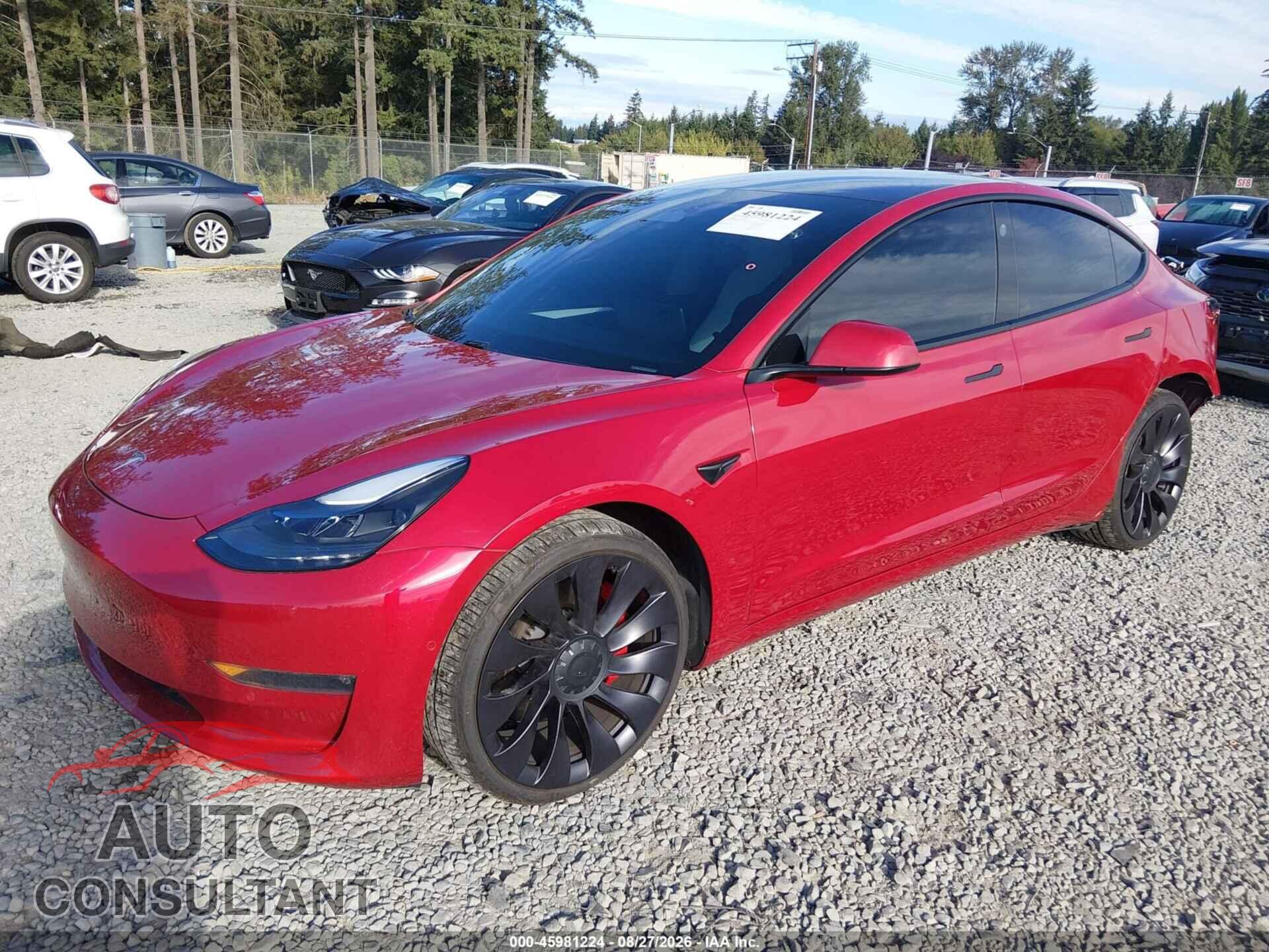 TESLA MODEL 3 2021 - 5YJ3E1EC3MF071241