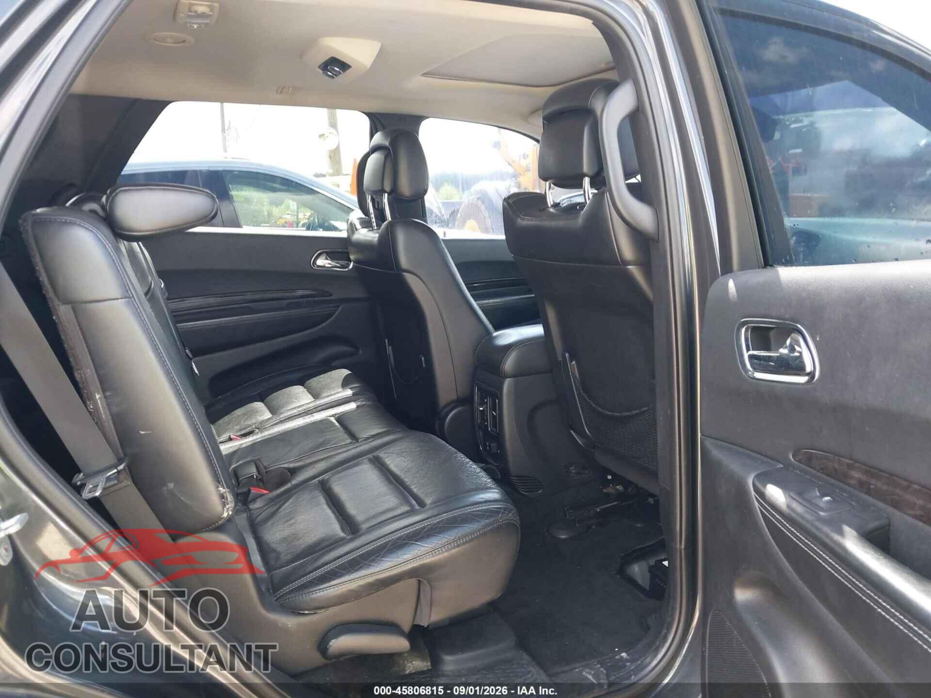 DODGE DURANGO 2011 - 1D4RD5GGXBC653189
