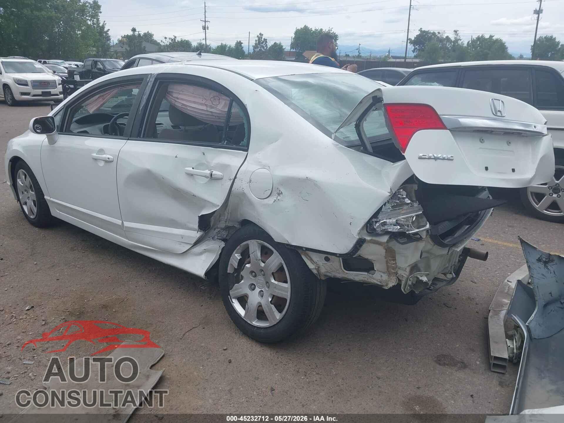 HONDA CIVIC 2011 - 19XFA1F55BE000683