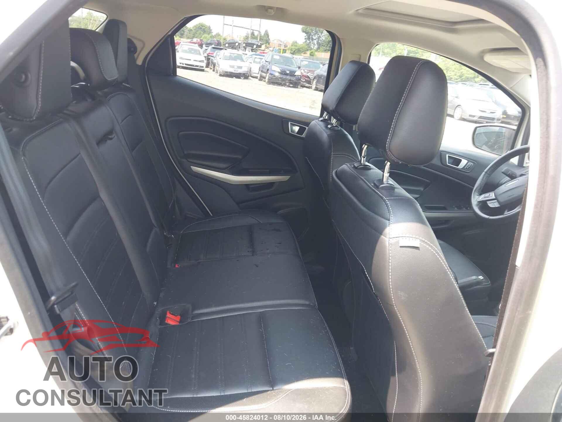 FORD ECOSPORT 2019 - MAJ6S3KL3KC285152