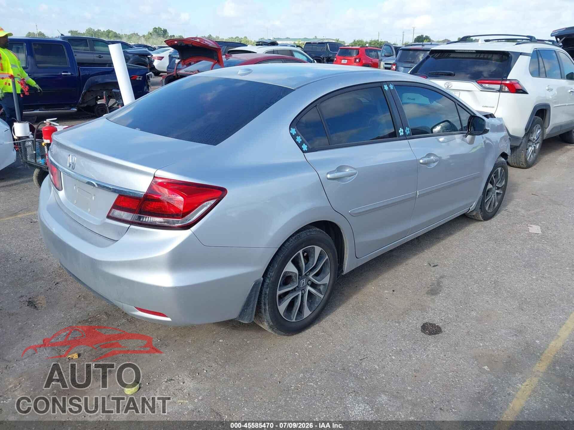 HONDA CIVIC 2013 - 19XFB2F94DE064920