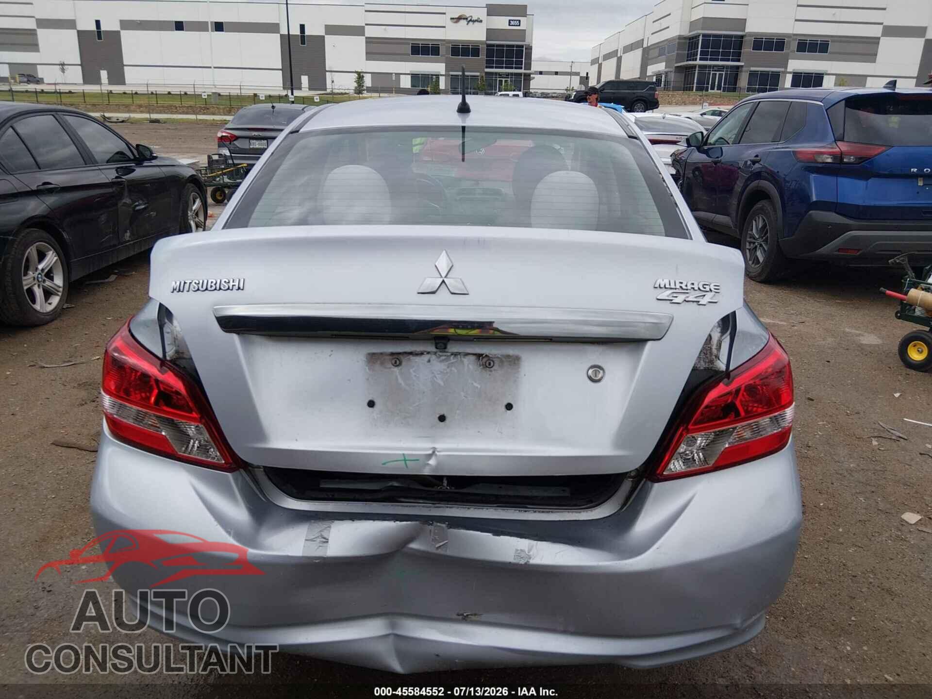 MITSUBISHI MIRAGE G4 2019 - ML32F3FJ7KHF00773