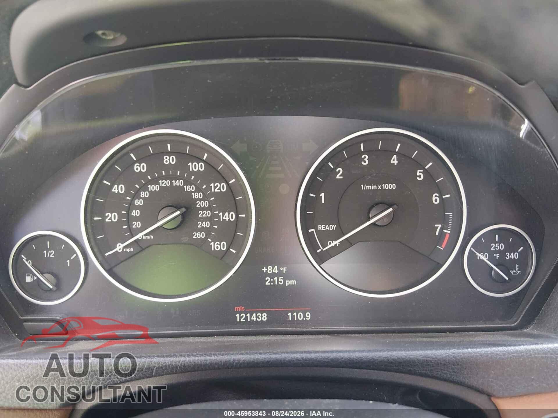 BMW 335I 2013 - WBA3B9C57DF586540
