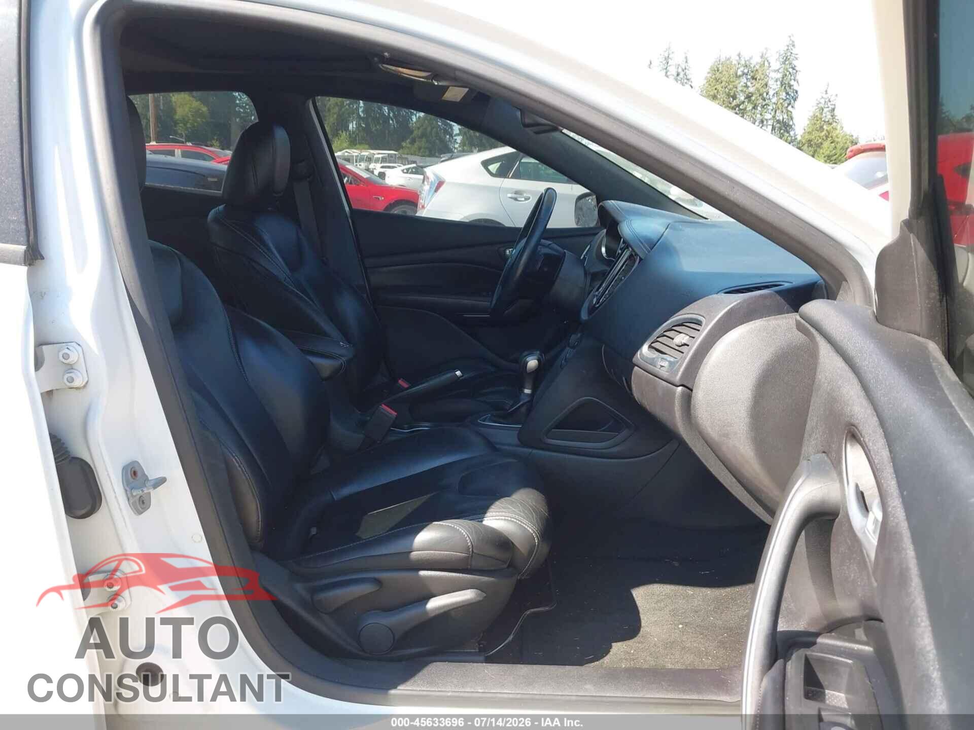 DODGE DART 2013 - 1C3CDFCA9DD204548