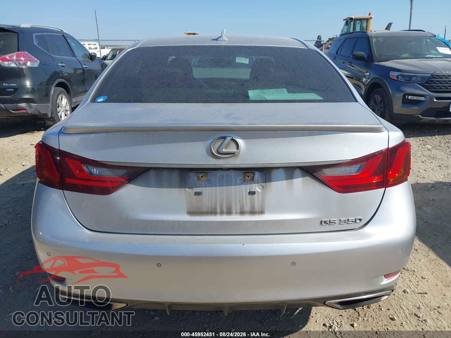 LEXUS GS 350 2014 - JTHBE1BL4E5030120