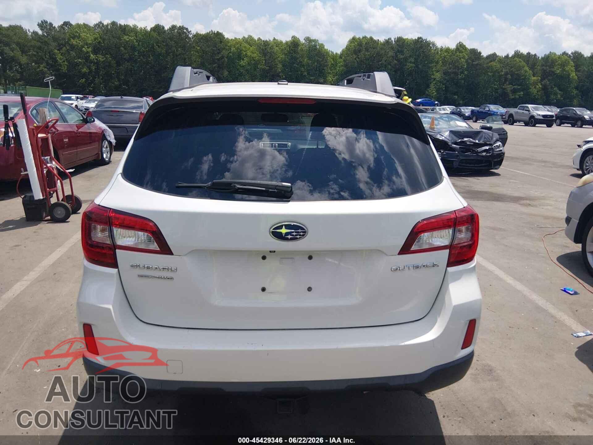 SUBARU OUTBACK 2015 - 4S4BSBNC8F3289309
