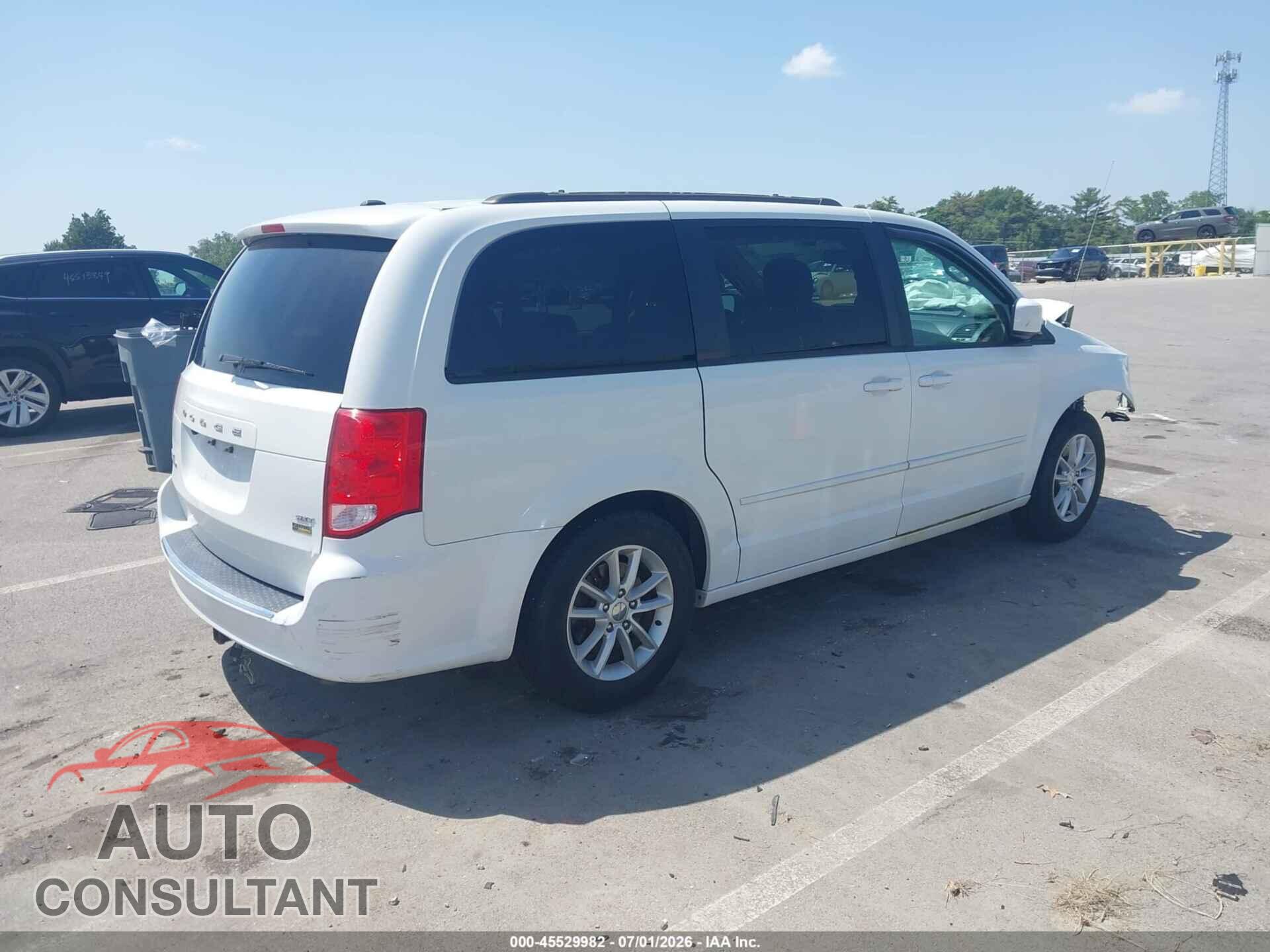 DODGE GRAND CARAVAN 2016 - 2C4RDGCG5GR178810