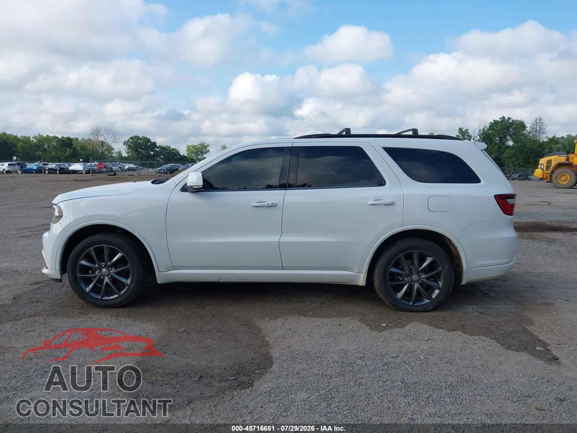 DODGE DURANGO 2017 - 1C4RDJDGXHC961059