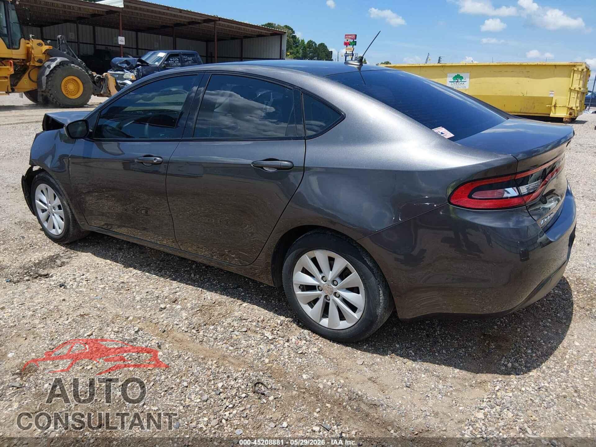 DODGE DART 2014 - 1C3CDFBB5ED867305