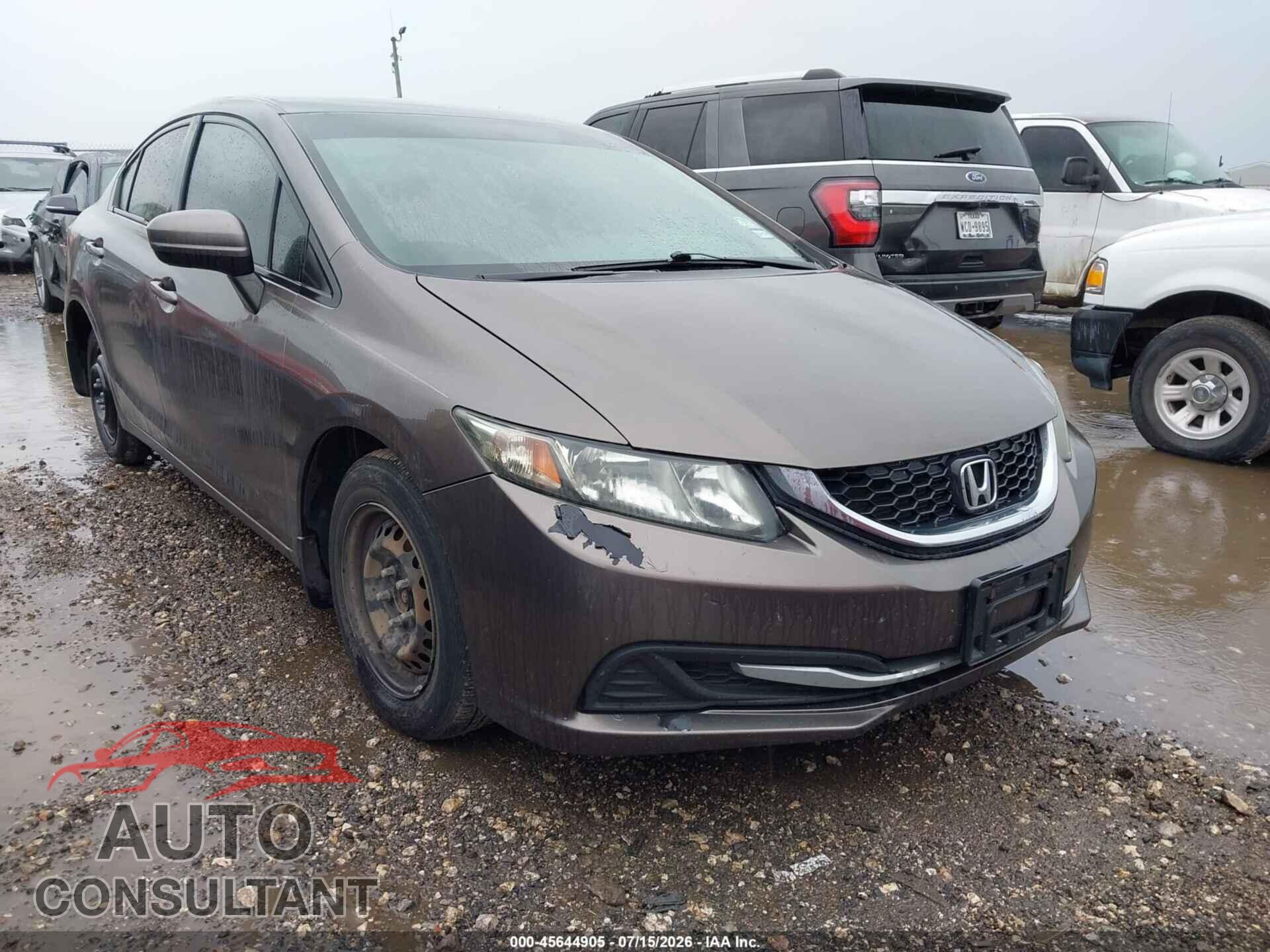 HONDA CIVIC 2014 - 19XFB2F55EE030547