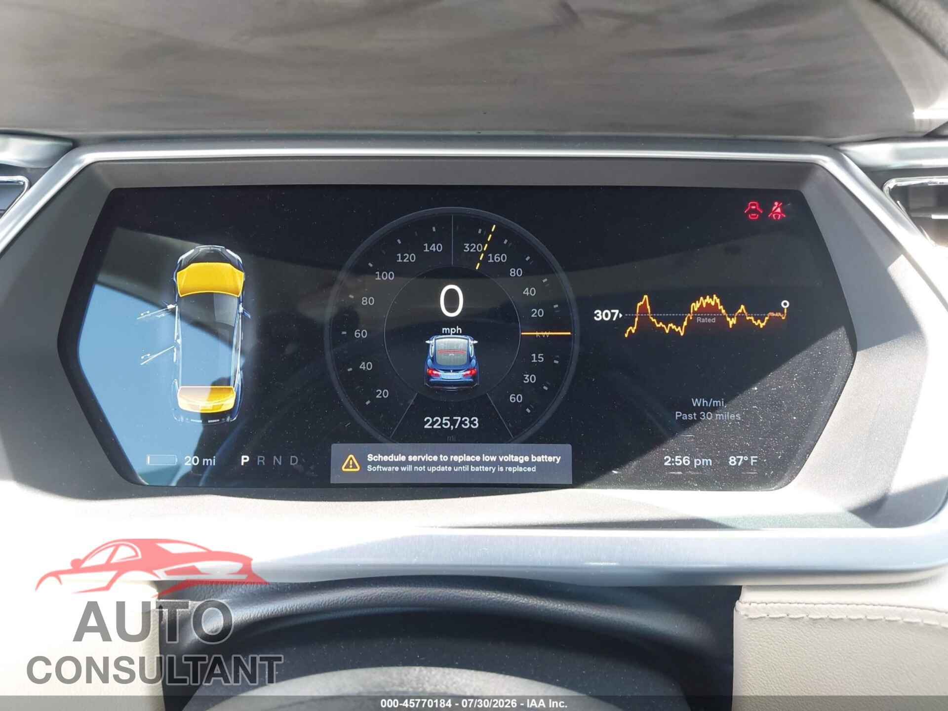 TESLA MODEL S 2013 - 5YJSA1DP6DFP07209