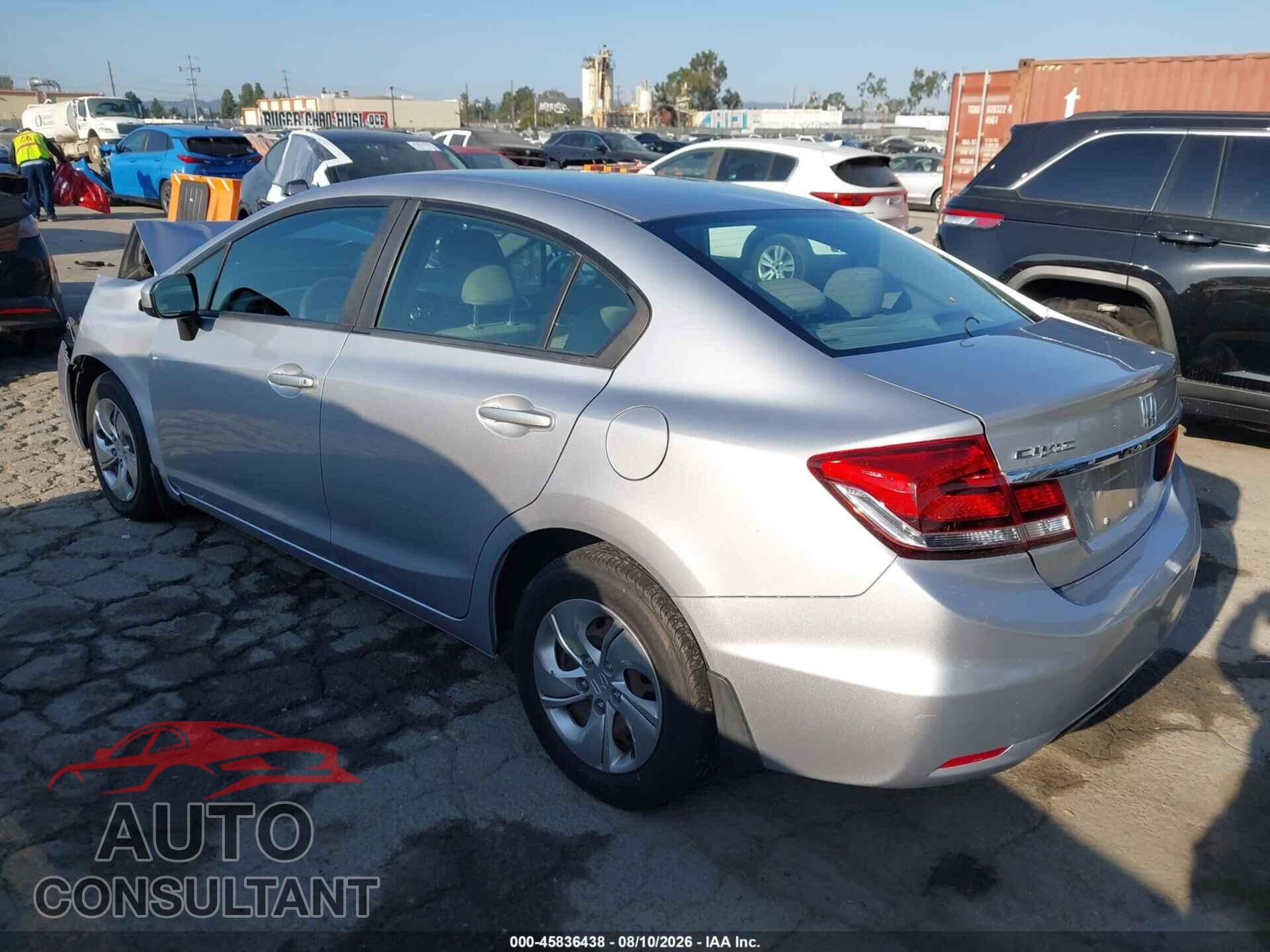 HONDA CIVIC 2015 - 19XFB2F54FE213827