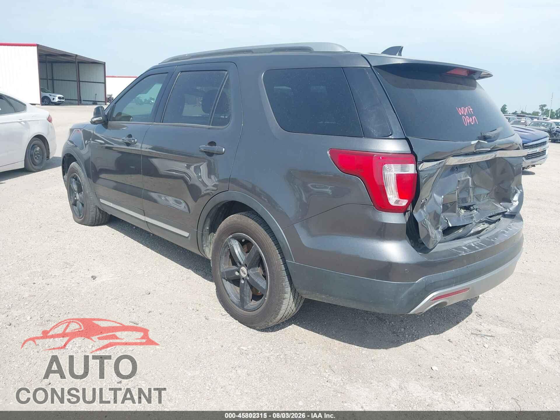 FORD EXPLORER 2017 - 1FM5K7D84HGD53414