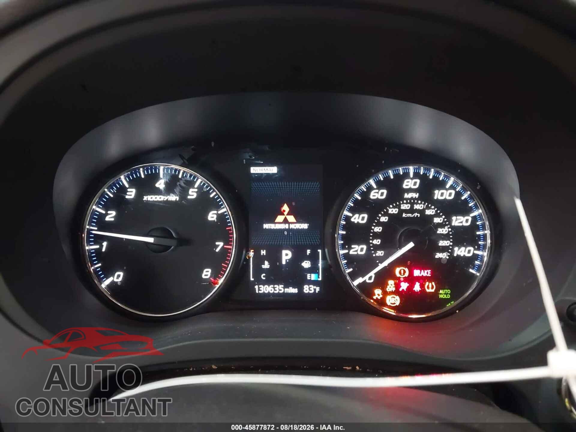 MITSUBISHI OUTLANDER 2017 - JA4AZ3A39HZ052149