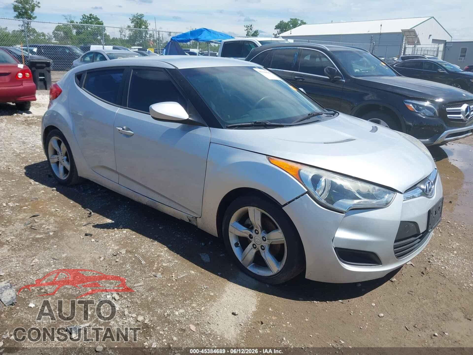 HYUNDAI VELOSTER 2012 - KMHTC6AD8CU049738