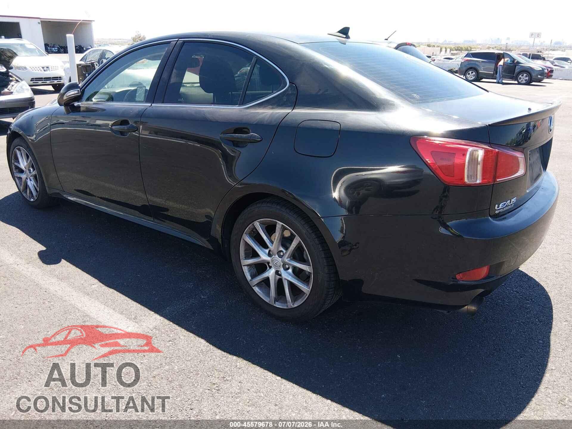 LEXUS IS 250 2011 - JTHBF5C24B5151929
