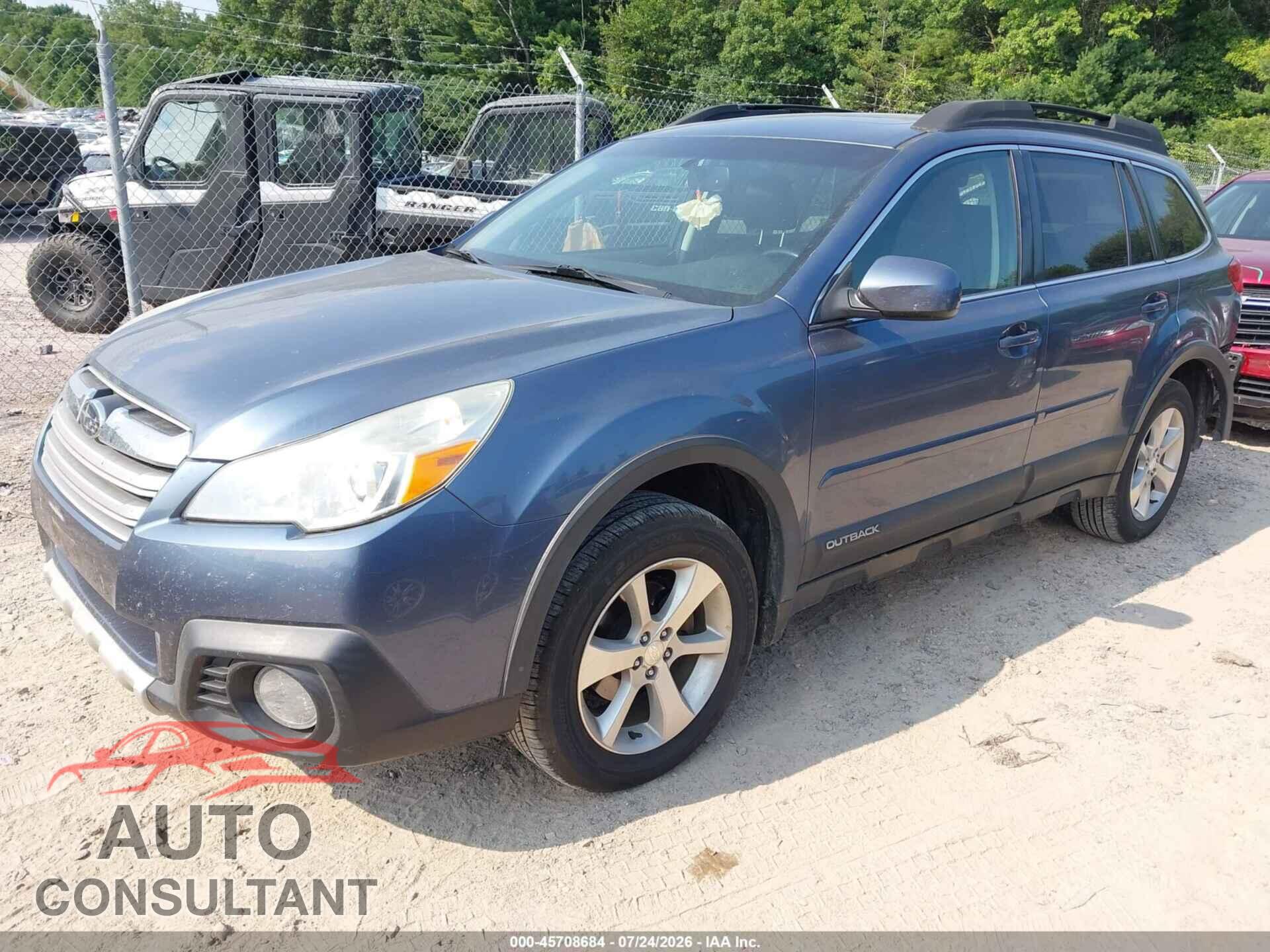 SUBARU OUTBACK 2014 - 4S4BRCLC9E3220390
