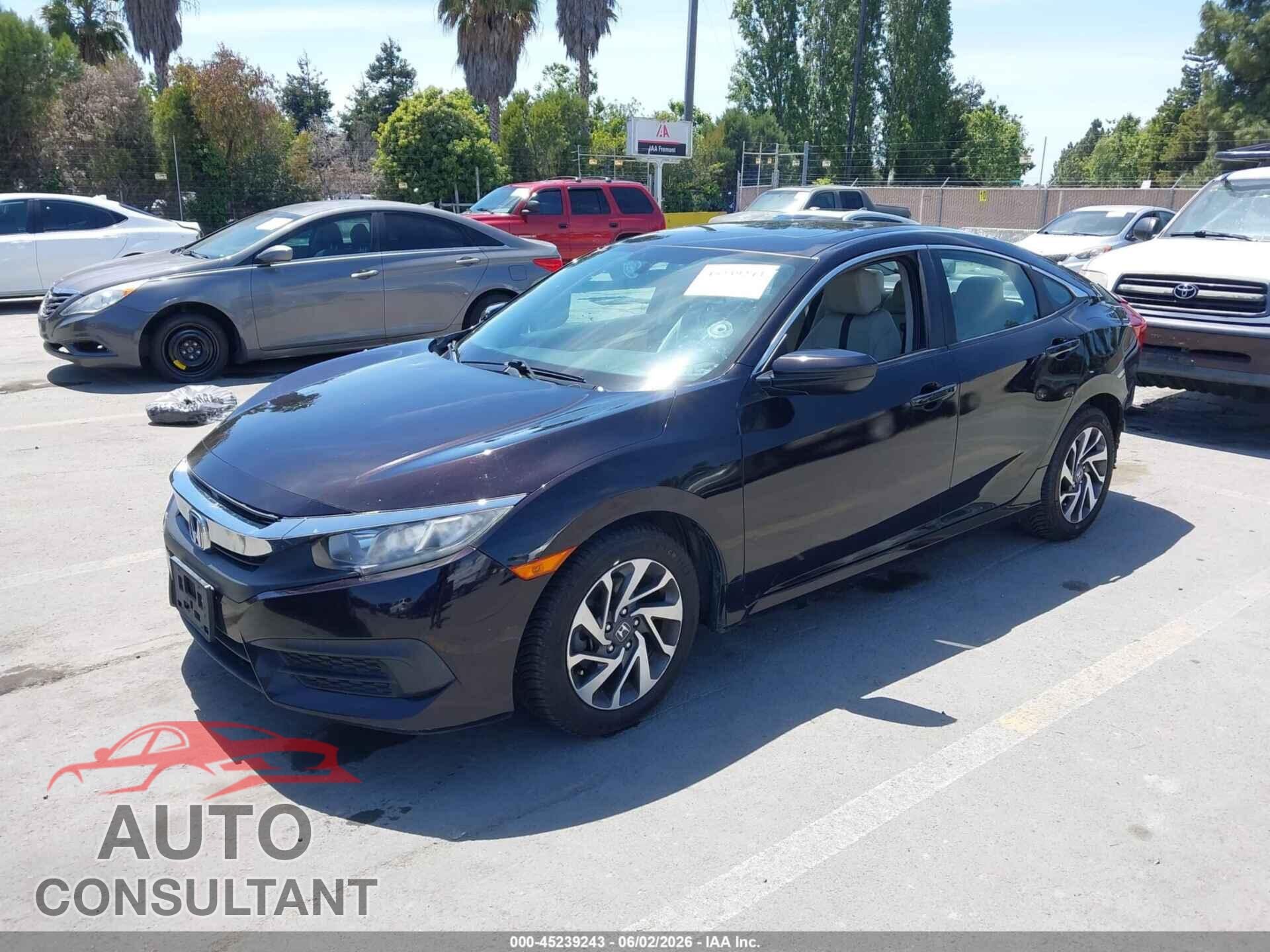 HONDA CIVIC 2016 - 19XFC2F78GE228945