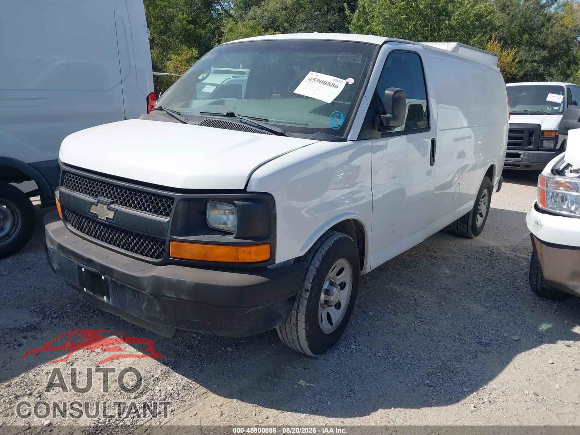CHEVROLET EXPRESS 1500 2013 - 1GCSGAFX3D1168603