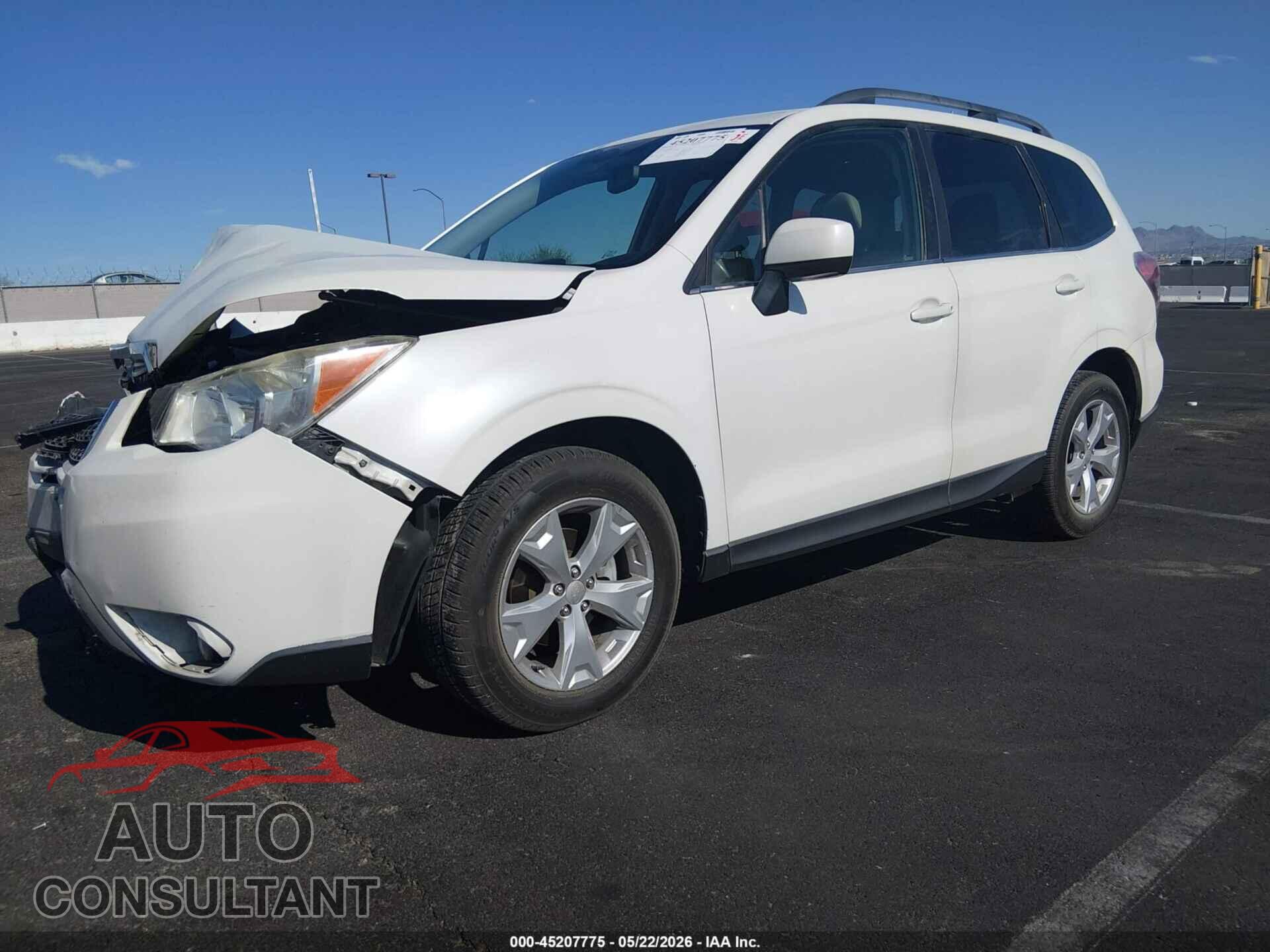 SUBARU FORESTER 2014 - JF2SJAJC8EH400807