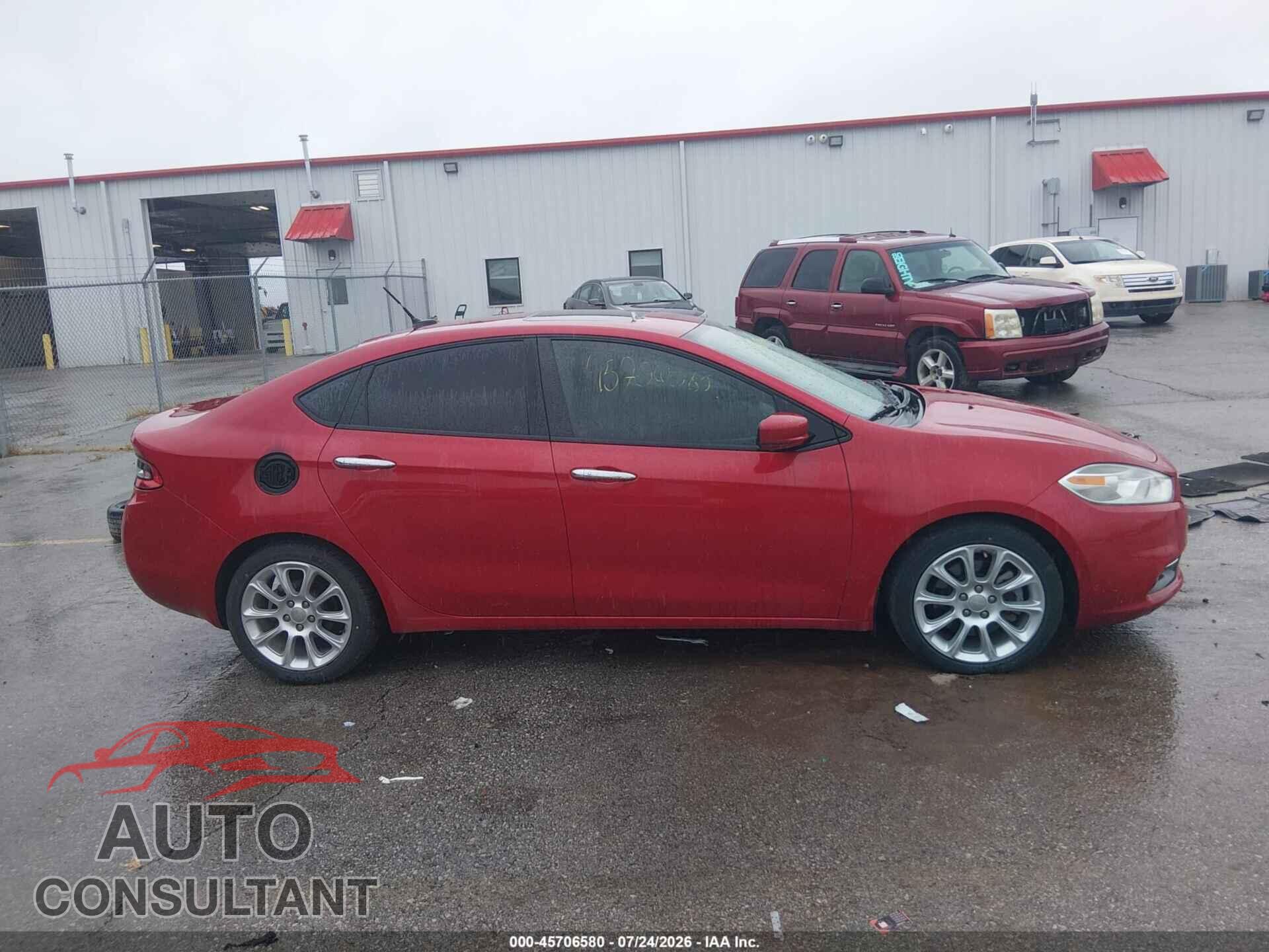 DODGE DART 2014 - 1C3CDFCB7ED668223