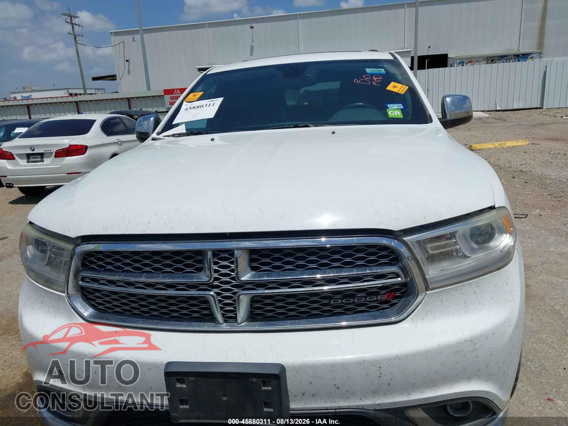 DODGE DURANGO 2016 - 1C4RDHAG5GC371699