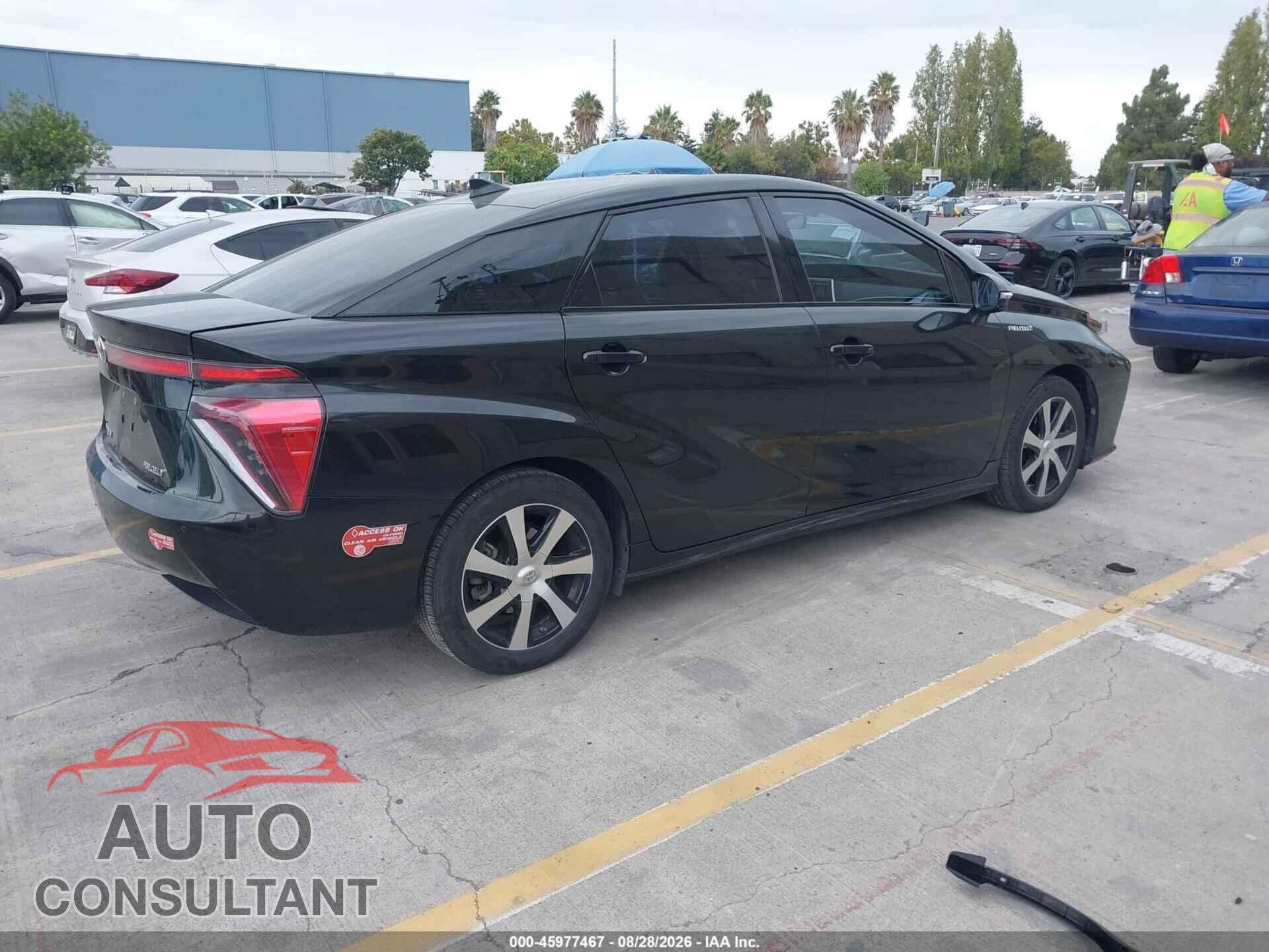 TOYOTA MIRAI 2017 - JTDBVRBD1HA001663