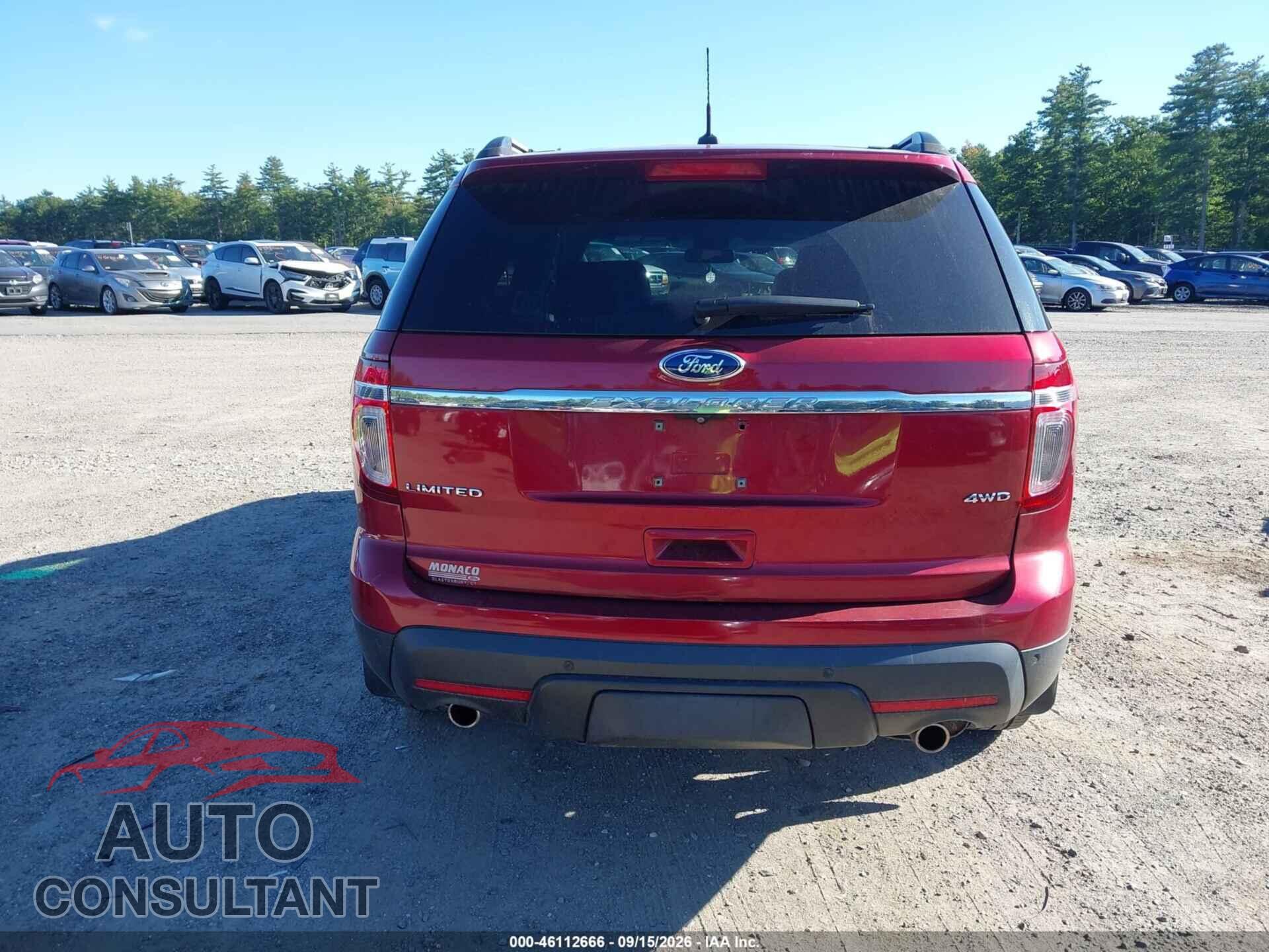 FORD EXPLORER 2014 - 1FM5K8F86EGB31455