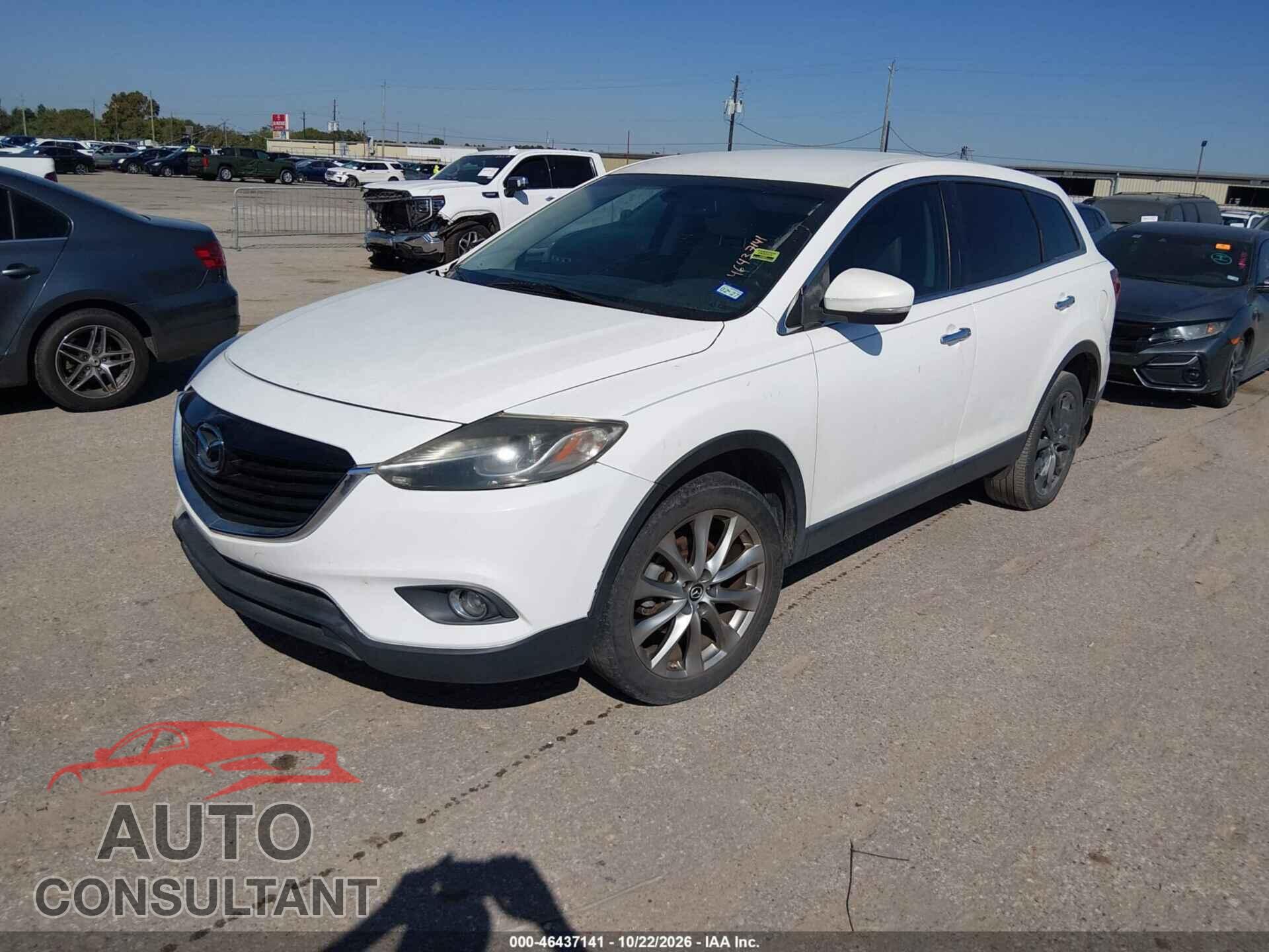 MAZDA CX-9 2015 - JM3TB2DA9F0447254