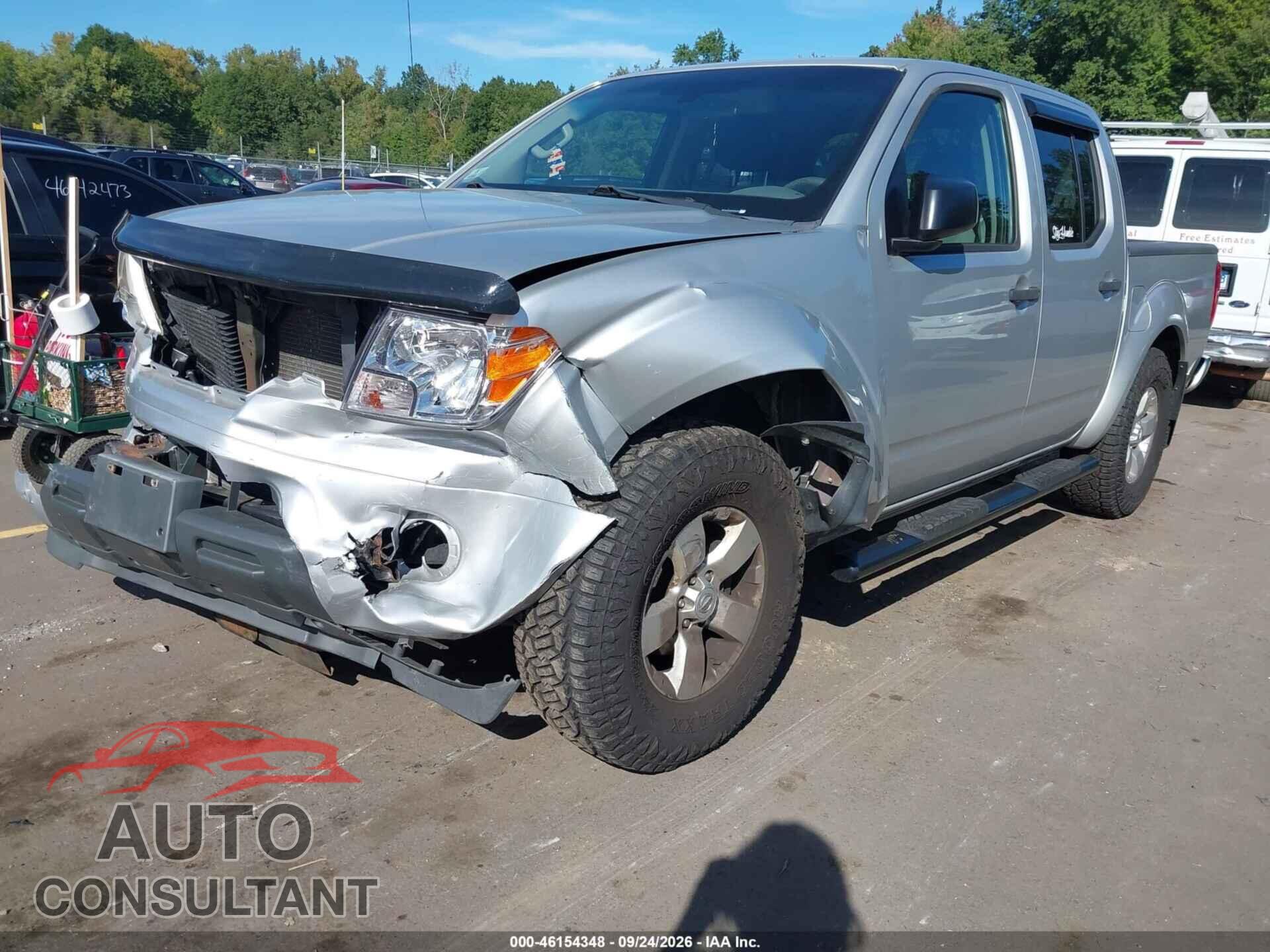 NISSAN FRONTIER 2012 - 1N6AD0EV9CC475854