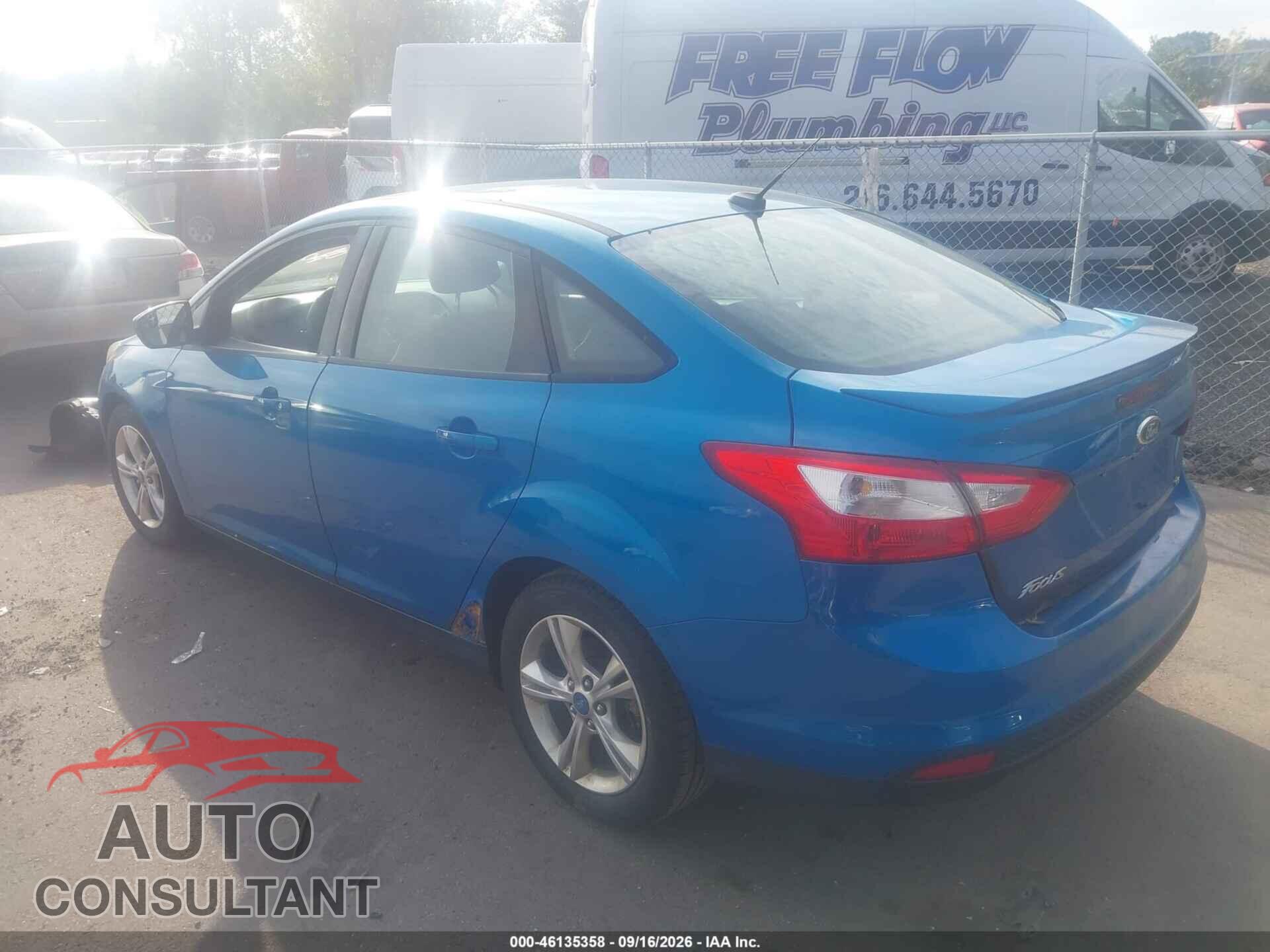FORD FOCUS 2012 - 1FAHP3F21CL249599