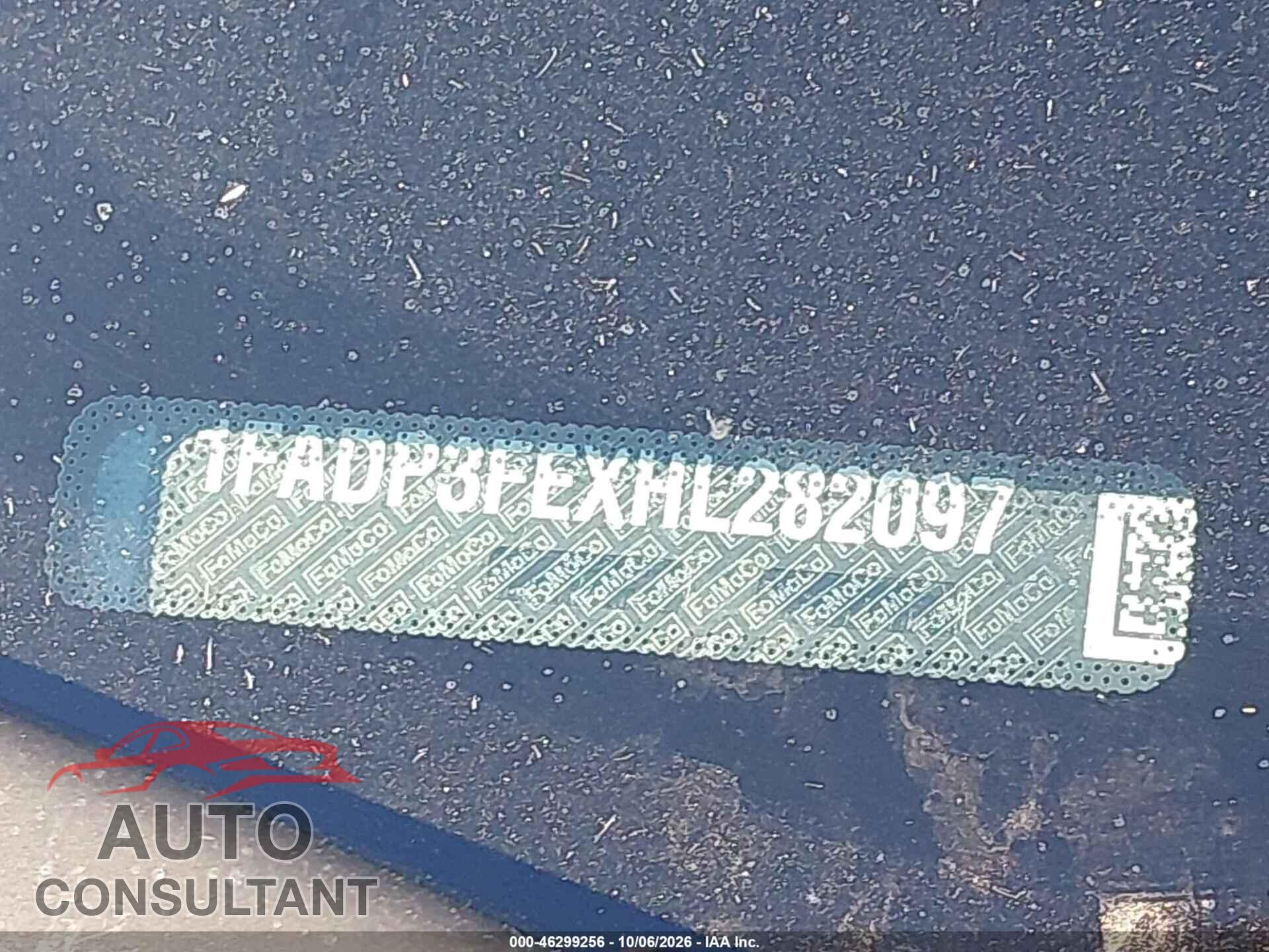 FORD FOCUS 2017 - 1FADP3FEXHL282097