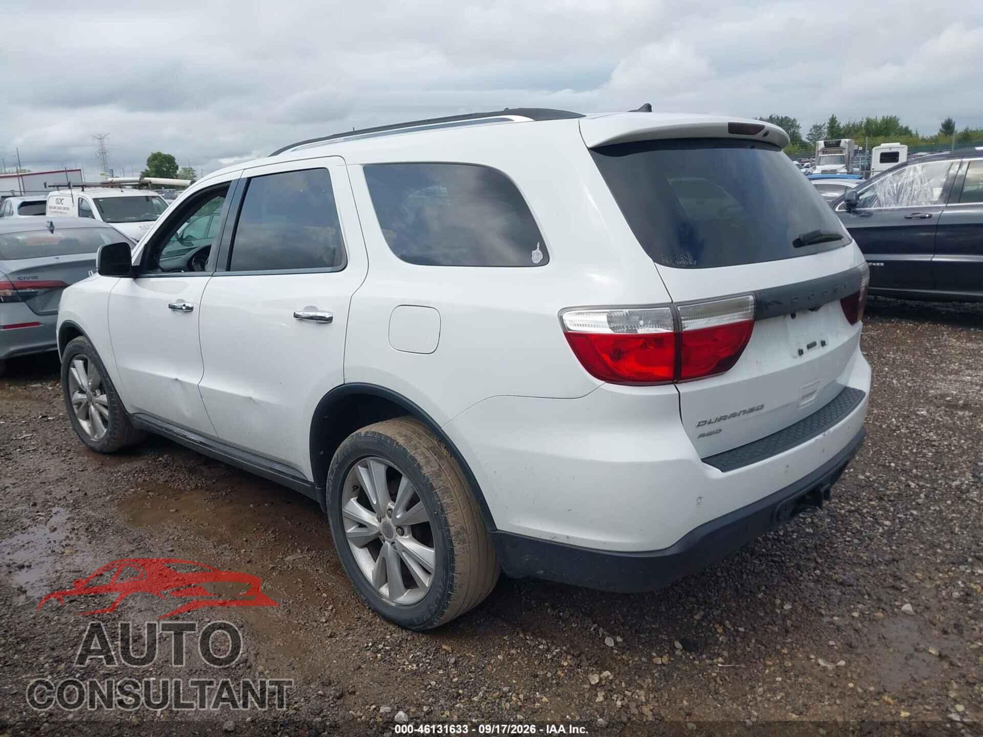 DODGE DURANGO 2013 - 1C4RDJDG0DC654302