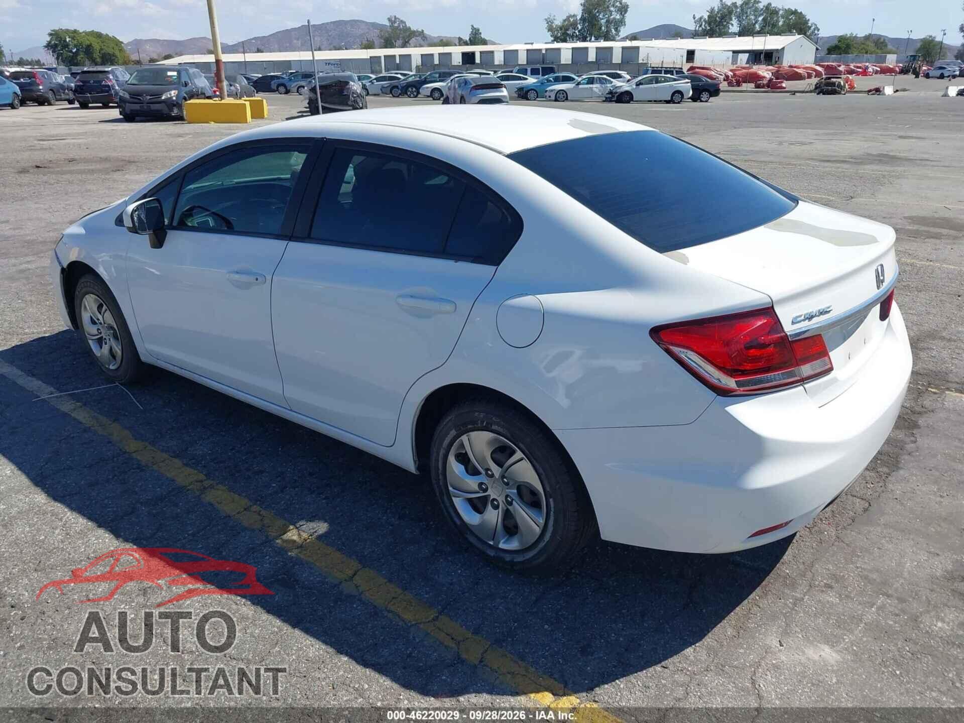 HONDA CIVIC 2015 - 2HGFB2F53FH543304