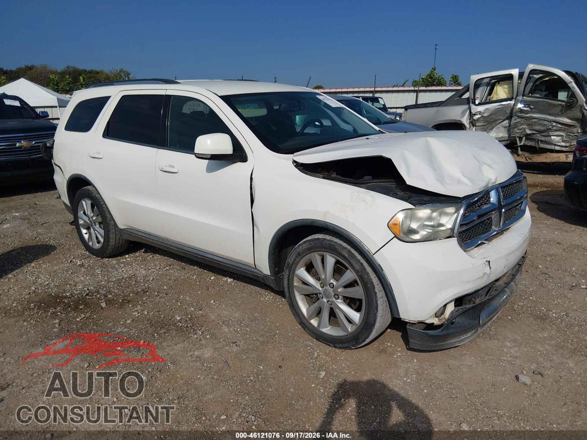 DODGE DURANGO 2011 - 1D4SD4GT1BC706290