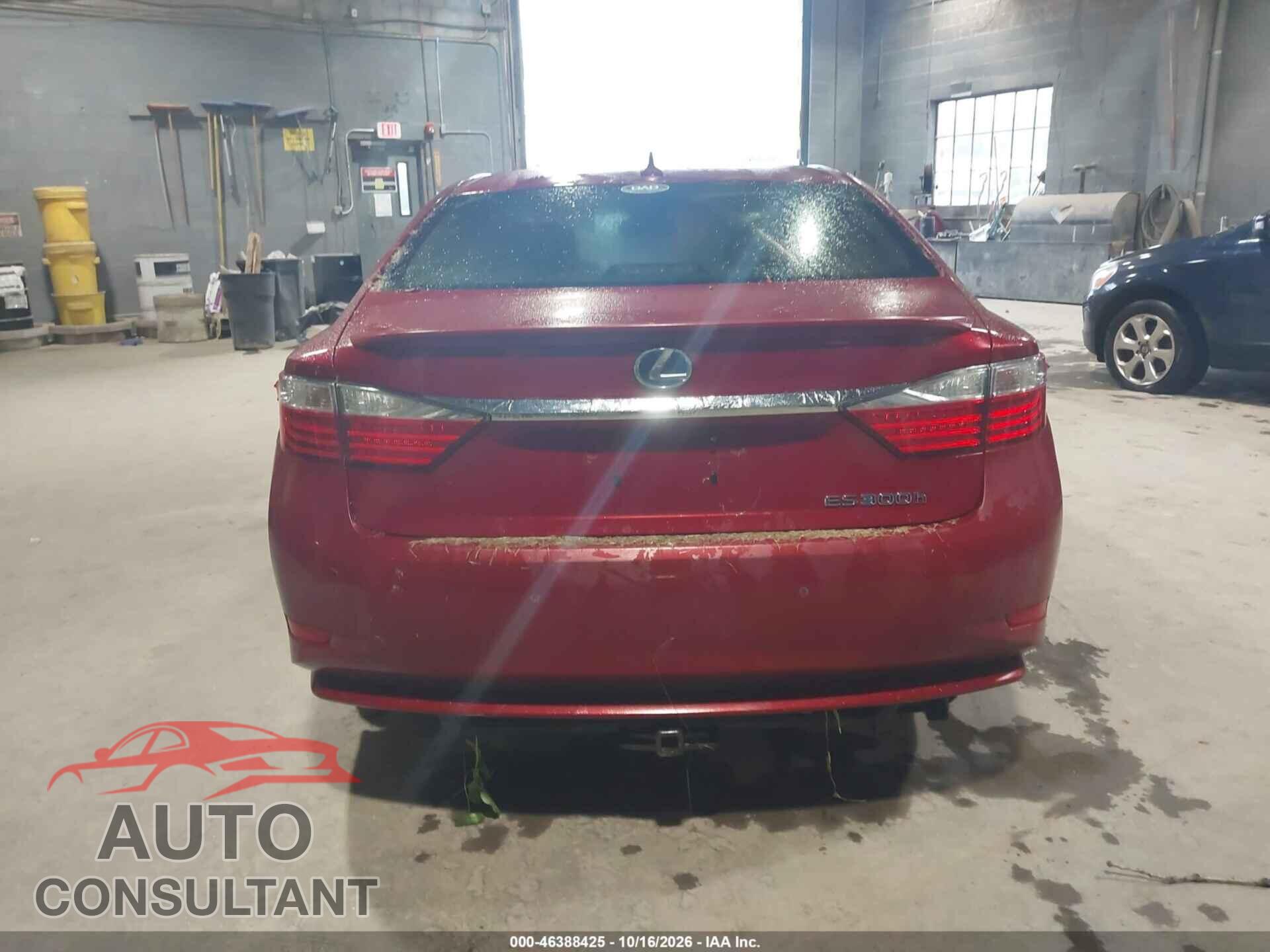 LEXUS ES 300H 2013 - JTHBW1GG1D2024915