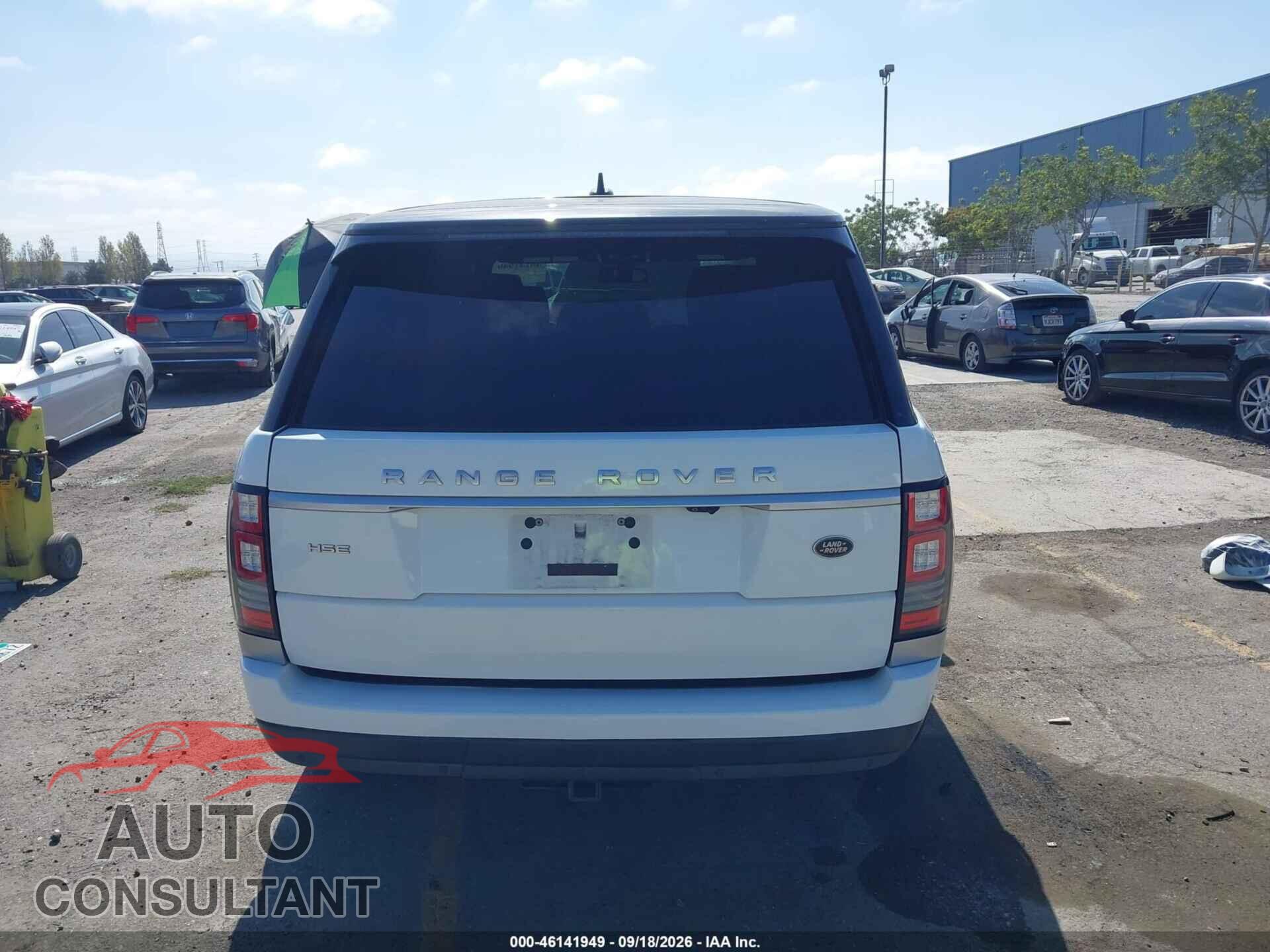 LAND ROVER RANGE ROVER 2016 - SALGS2PF9GA288208