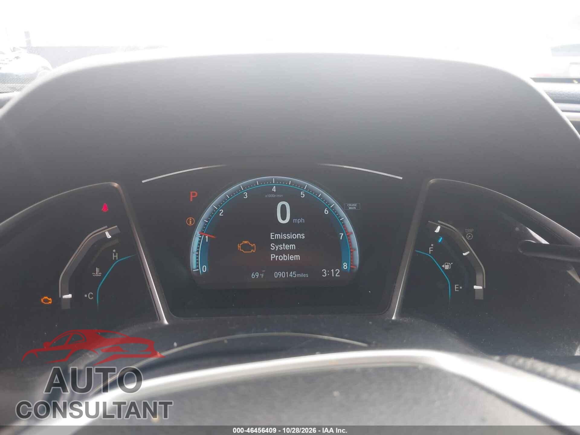 HONDA CIVIC 2016 - 19XFC2F71GE235820