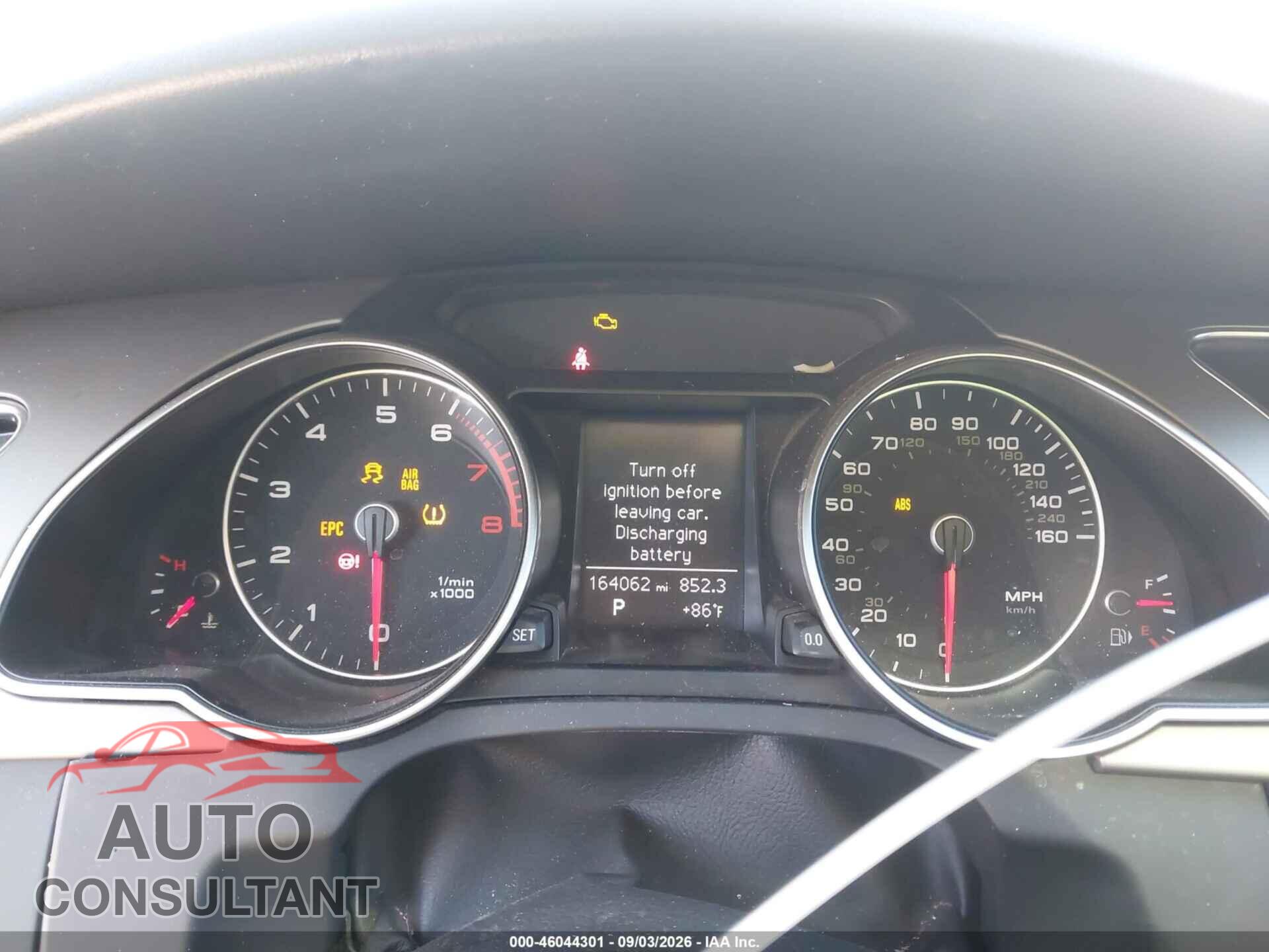 AUDI A5 2013 - WAULFAFRXDA037836