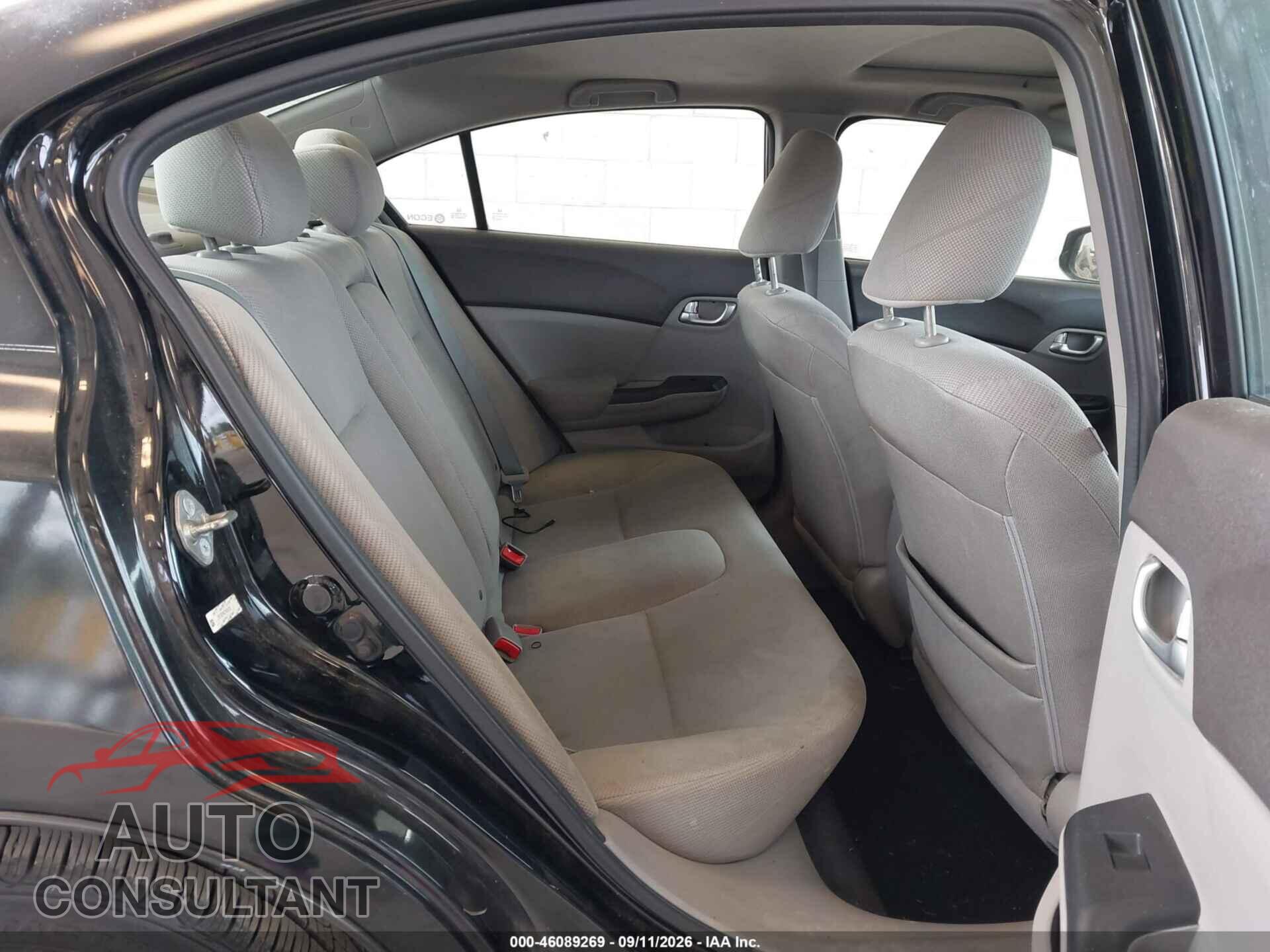 HONDA CIVIC 2012 - 2HGFB2F89CH605018