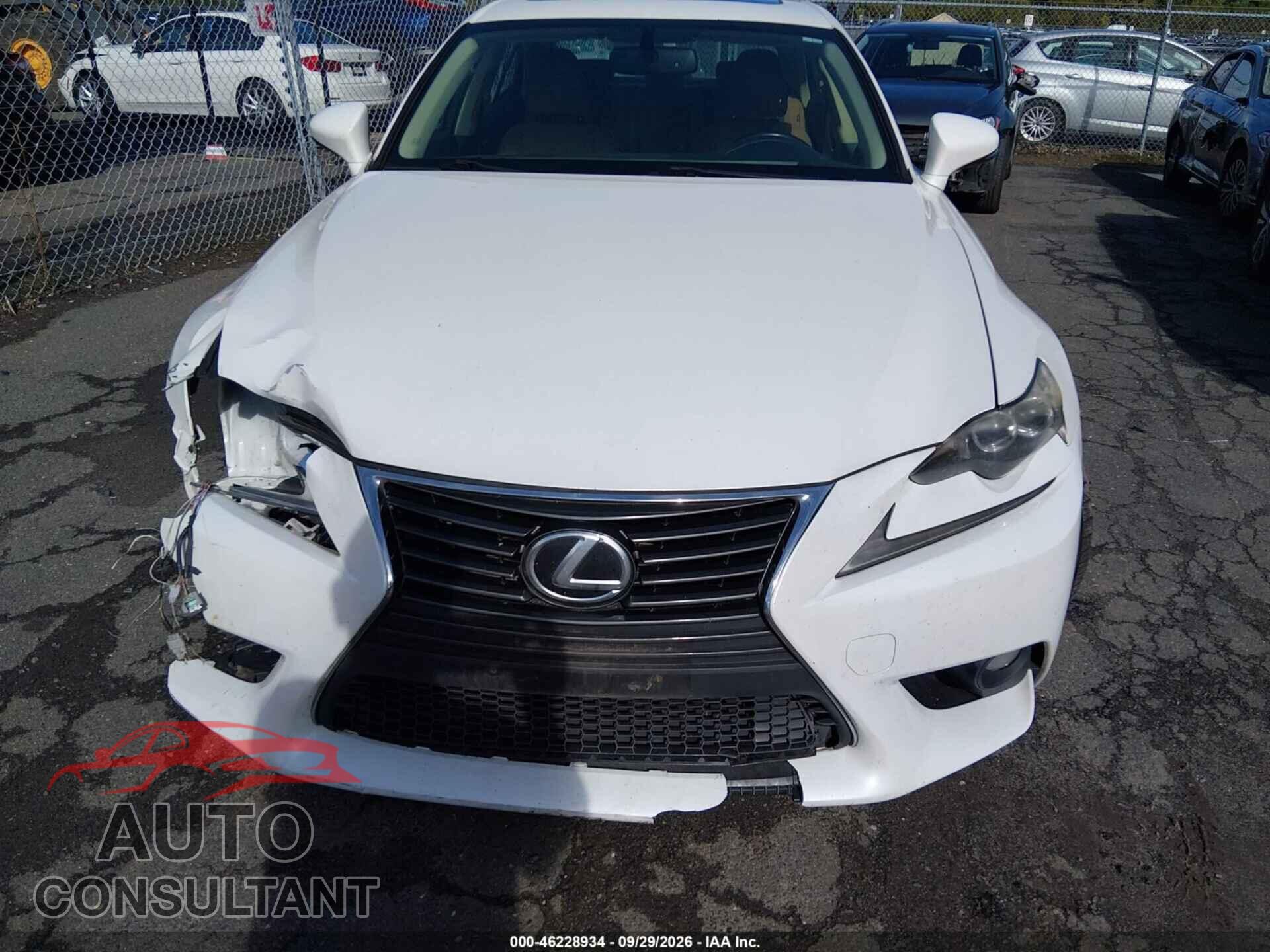 LEXUS IS 250 2014 - JTHCF1D24E5003442