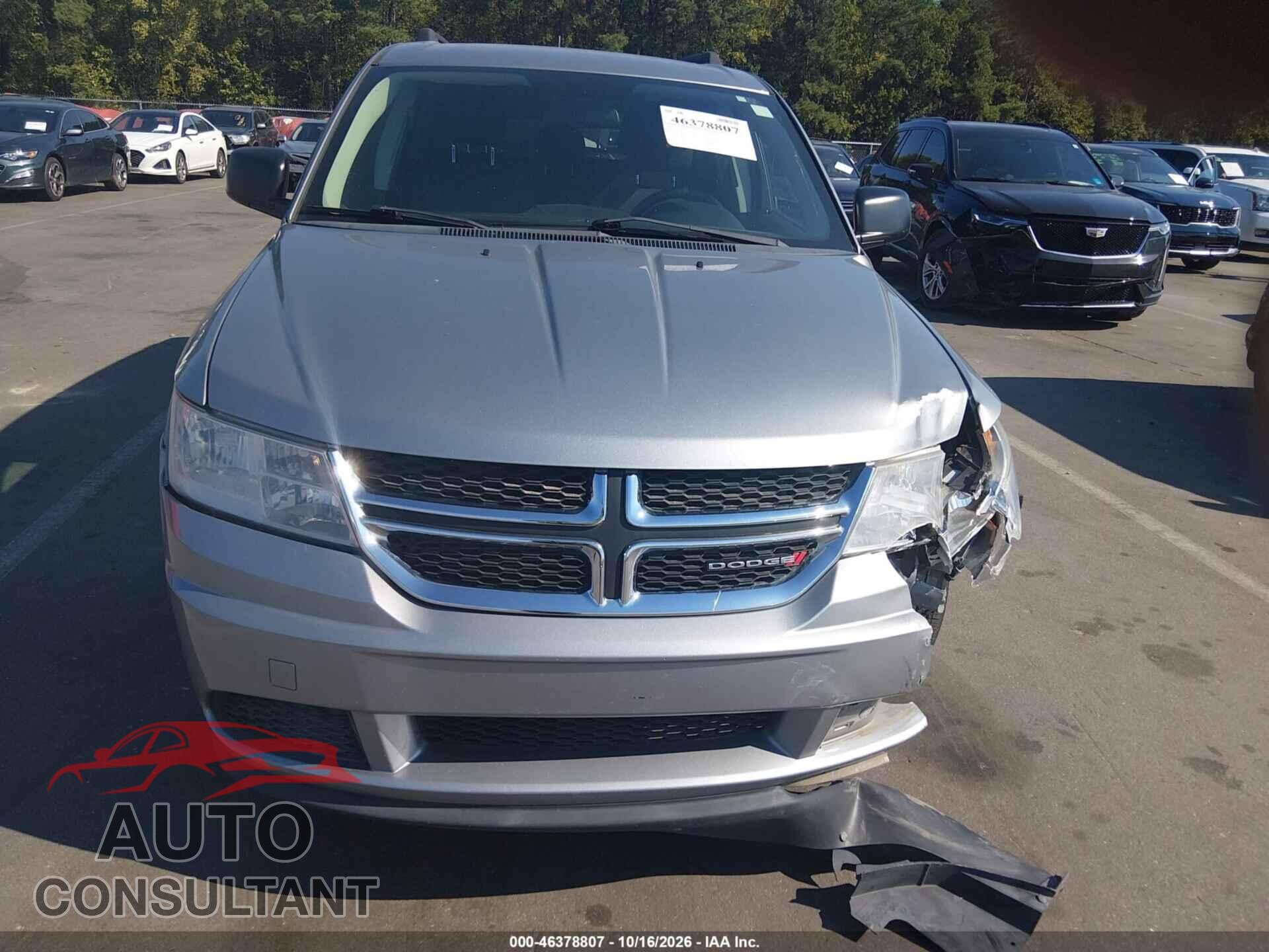 DODGE JOURNEY 2017 - 3C4PDCAB5HT516020