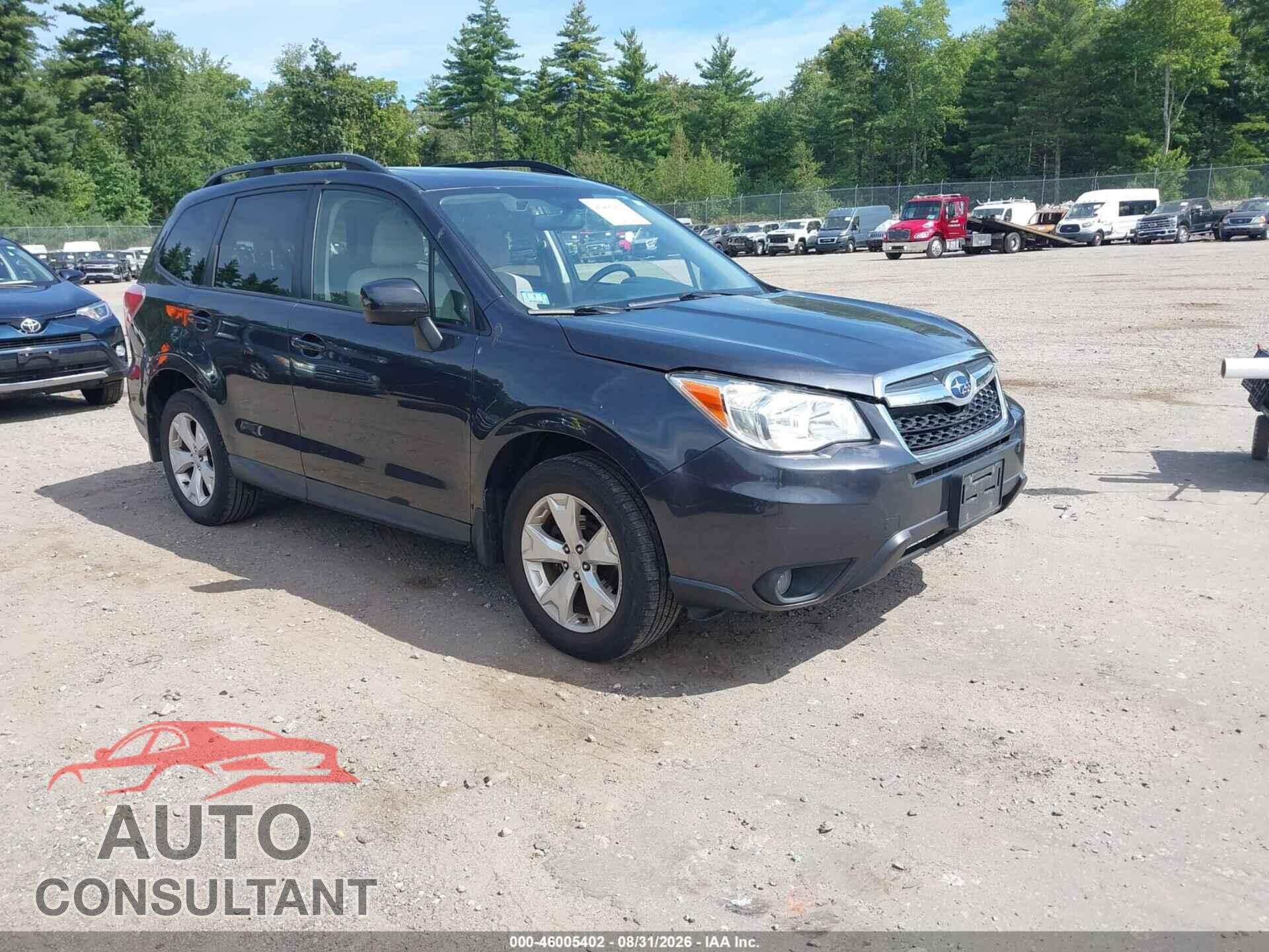 SUBARU FORESTER 2016 - JF2SJAFC6GH558459