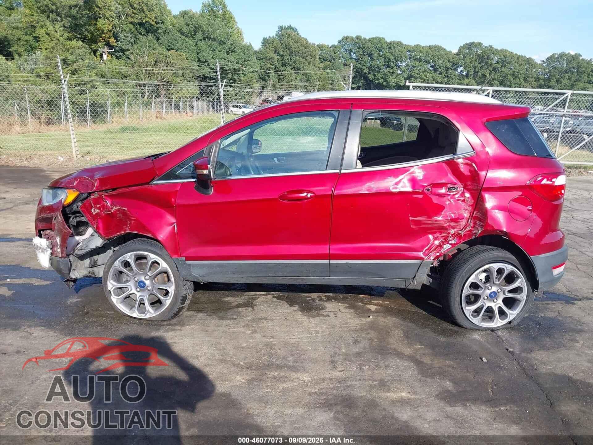 FORD ECOSPORT 2021 - MAJ6S3KL2MC411729