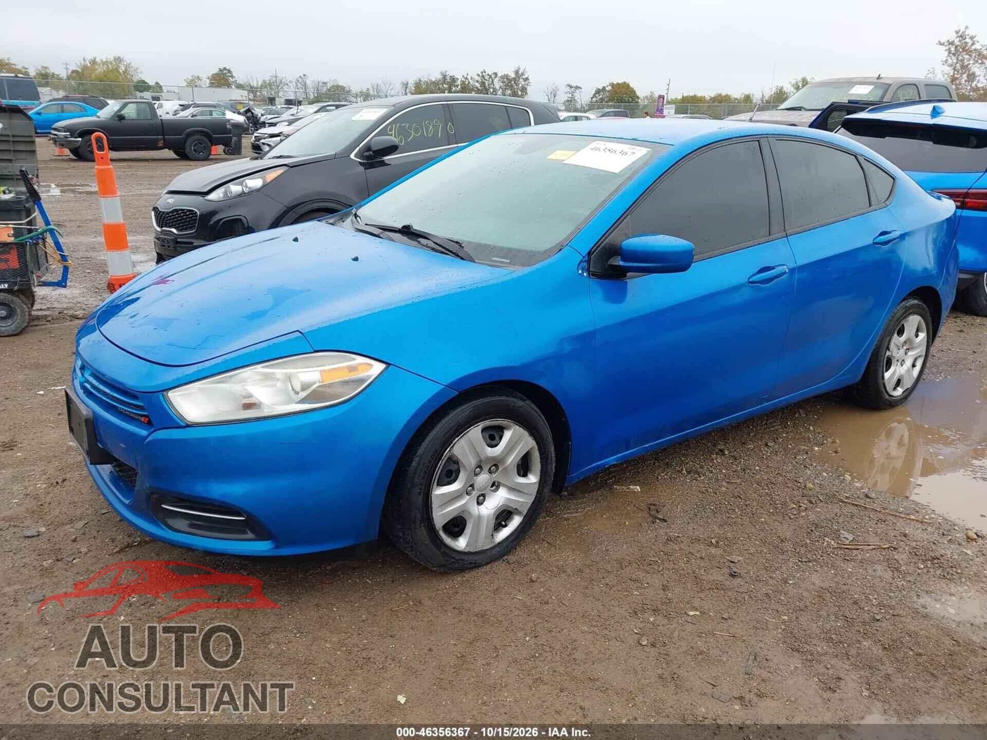 DODGE DART 2015 - 1C3CDFAA1FD237520